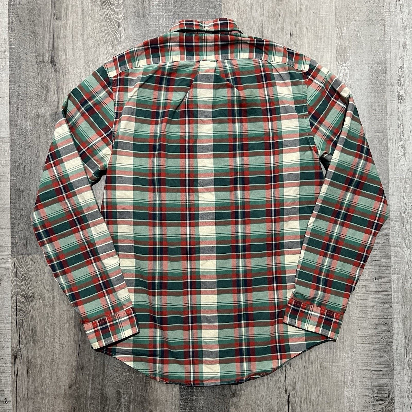 Ralph Lauren Ralph Lauren RUGBY Plaid Cotton Button Shirt Pockets Sz M Size US M / EU 48-50 / 2 - 2 Thumbnail