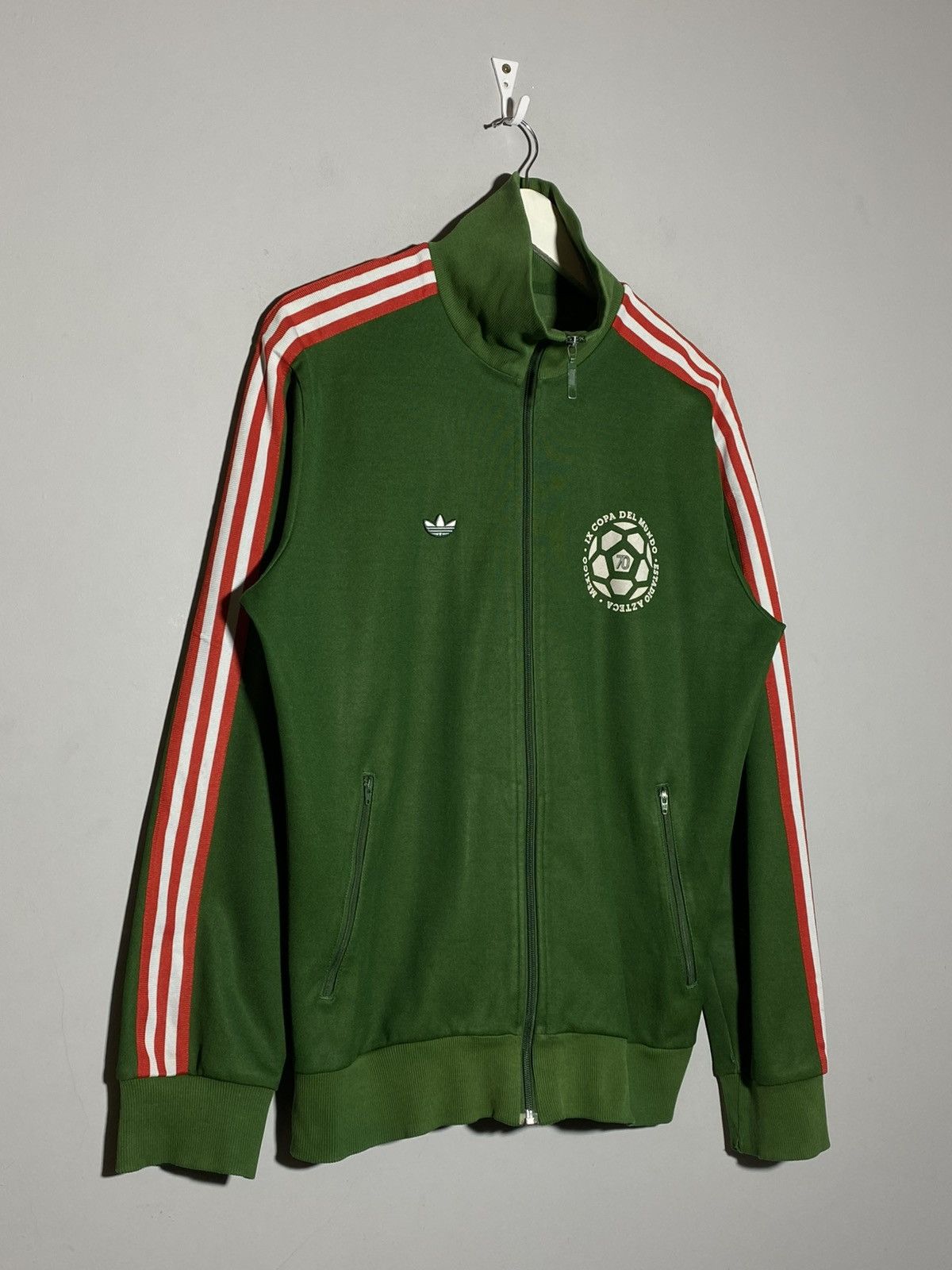 Adidas Vintage Adidas Mexico 70 Track Top Size US L / EU 52-54 / 3 - 2 Thumbnail