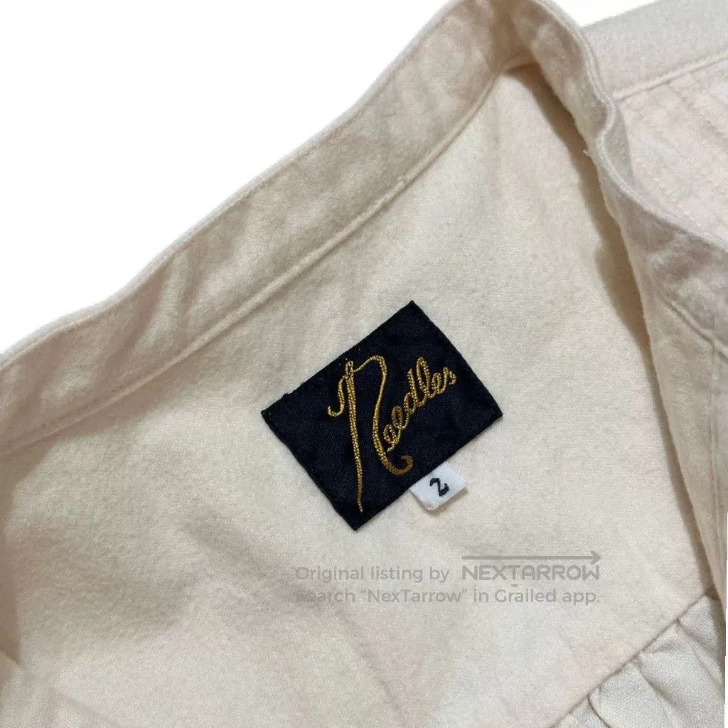 Needles Needles Pleated Shirt. Size M / US 6-8 / IT 42-44 - 2 Thumbnail