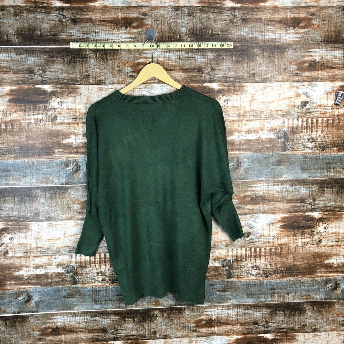 Aran Isles Knitwear Rope Picnic Green Knitwear #A962 Size M / US 6-8 / IT 42-44 - 13 Thumbnail