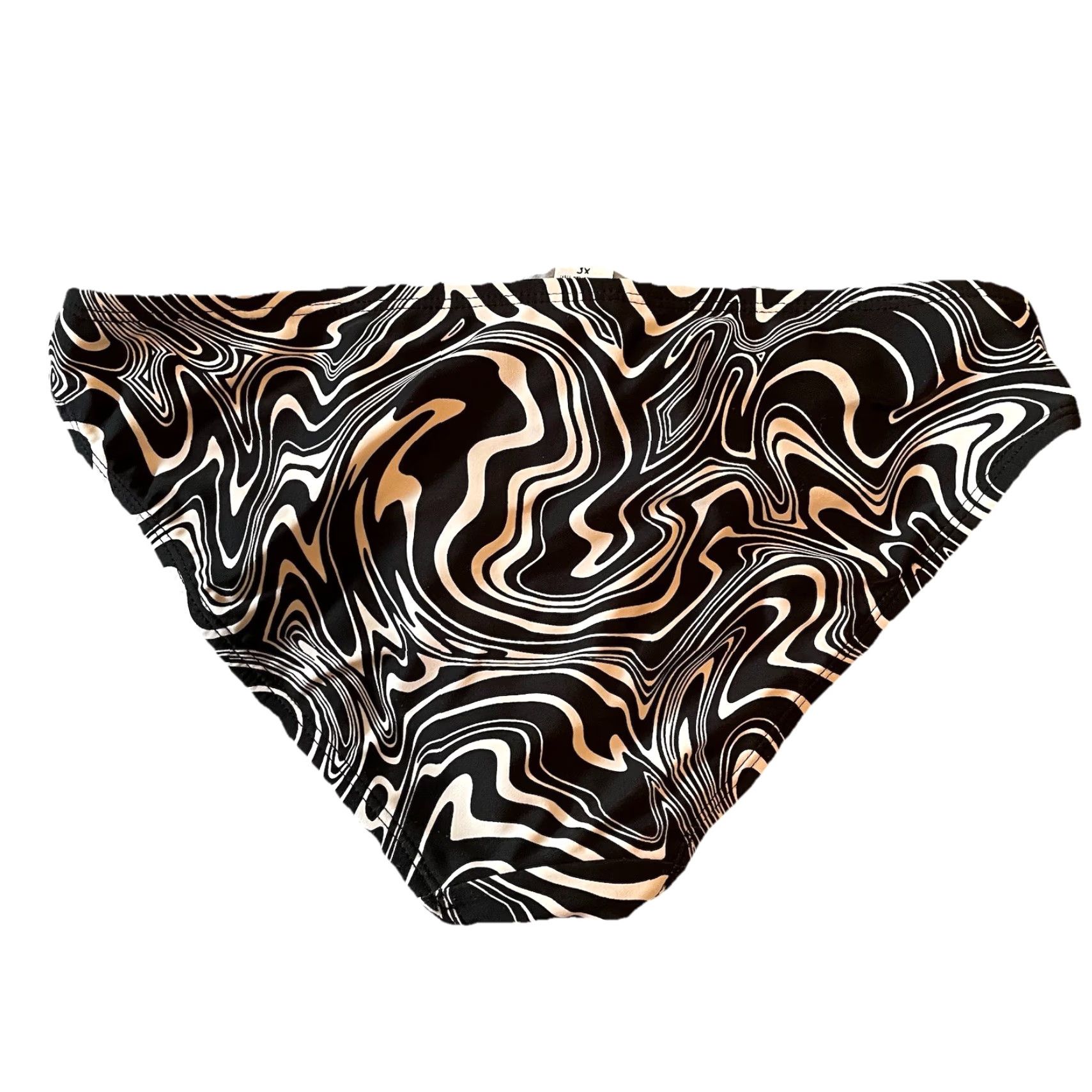 Old Navy Old Navy Bikini Bottom Women's XS Hipster Swim B&W Swirl black white Size 26" / US 2 / IT 38 - 2 Thumbnail