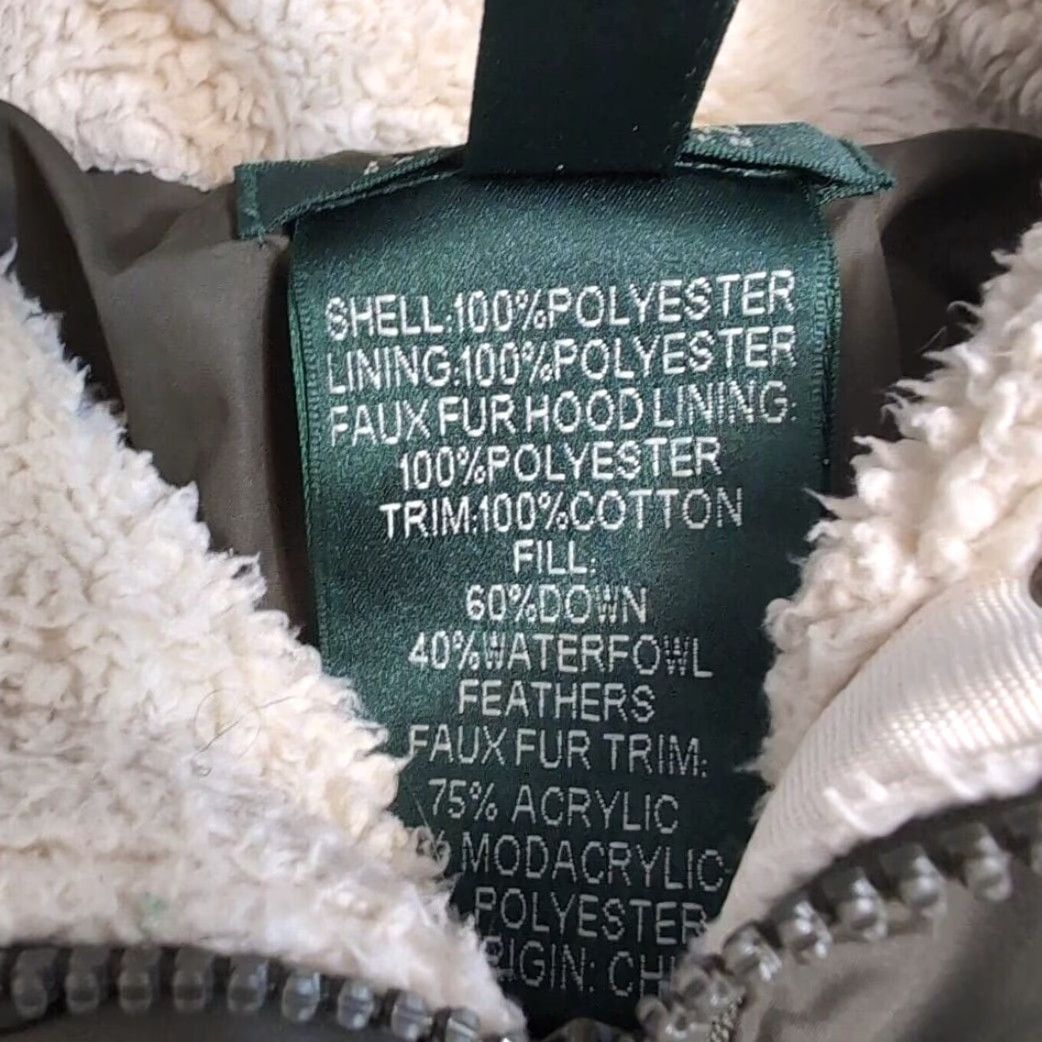 Ralph Lauren VTG Ralph Lauren LRL Puffer Down filled Green Parka Jacket Pockets Logo Fur Coat Women S Green Puffer Jacket Womens Lvrl? Size S / US 4 / IT 40 - 5 Thumbnail