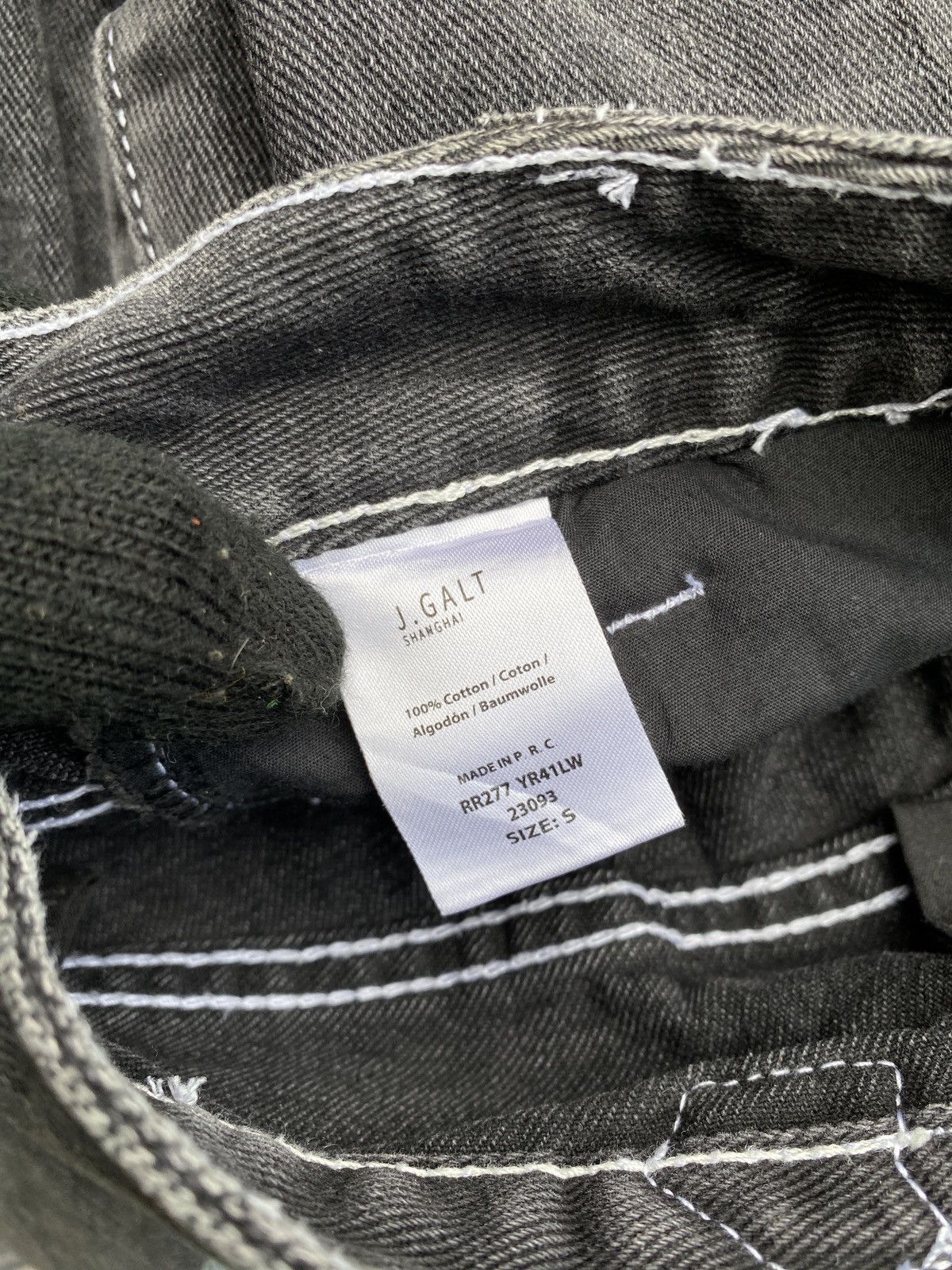If Six Was Nine × Japanese Brand × Le Grande Bleu (L.G.B.) John Galt Buckle Back Flare Denim Size US 30 / EU 46 - 14 Thumbnail