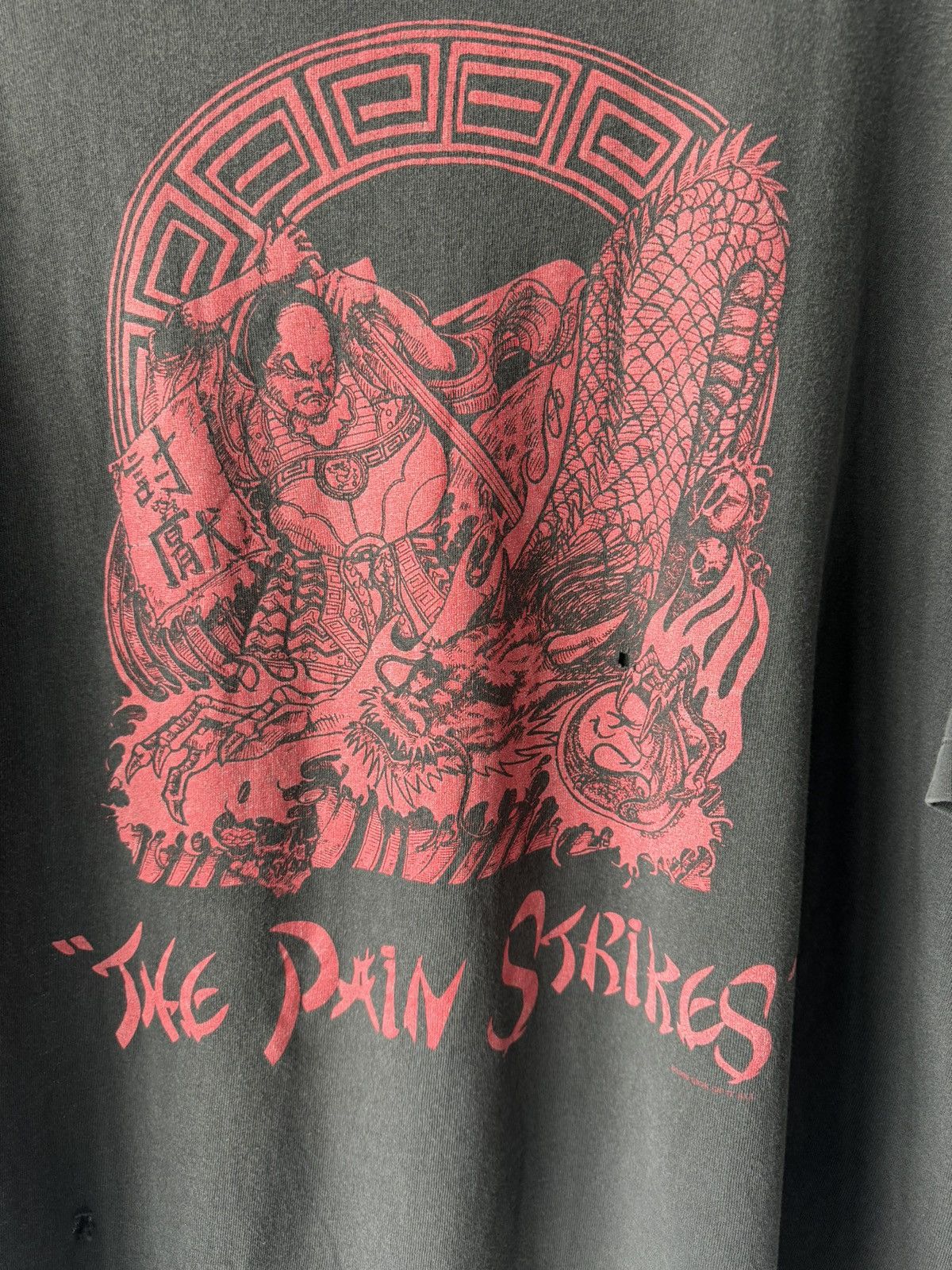 Vintage VINTAGE 1992 SICK OF IT ALL THE PAIN STRIKES T SHIRT FADED Size US XL / EU 56 / 4 - 9 Thumbnail