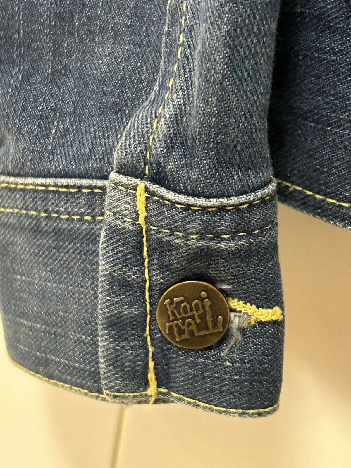 Kapital 2015 Kapital smiley denim trucker jacket Size US S / EU 44-46 / 1 - 6 Thumbnail