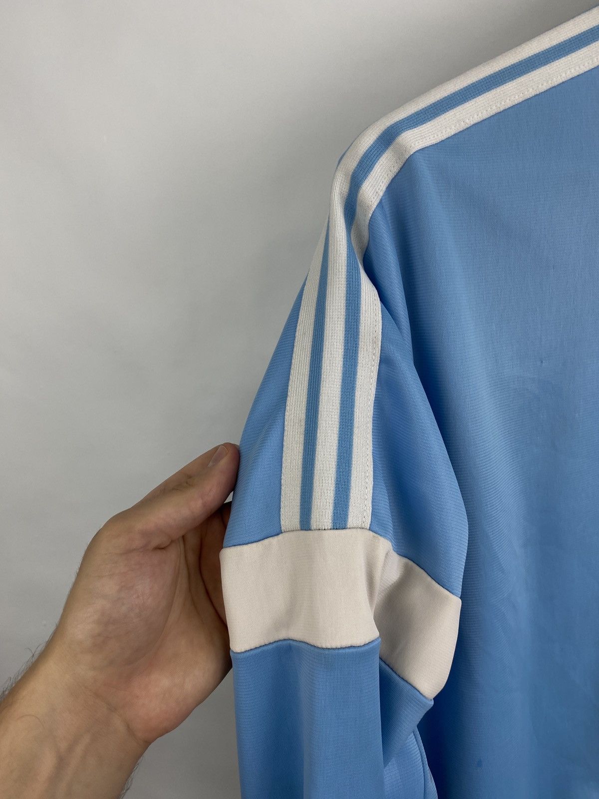 Adidas Vintage 80s Adidas Retro Zip Hoodie Olympic Style Rare Y2K Size US L / EU 52-54 / 3 - 7 Thumbnail
