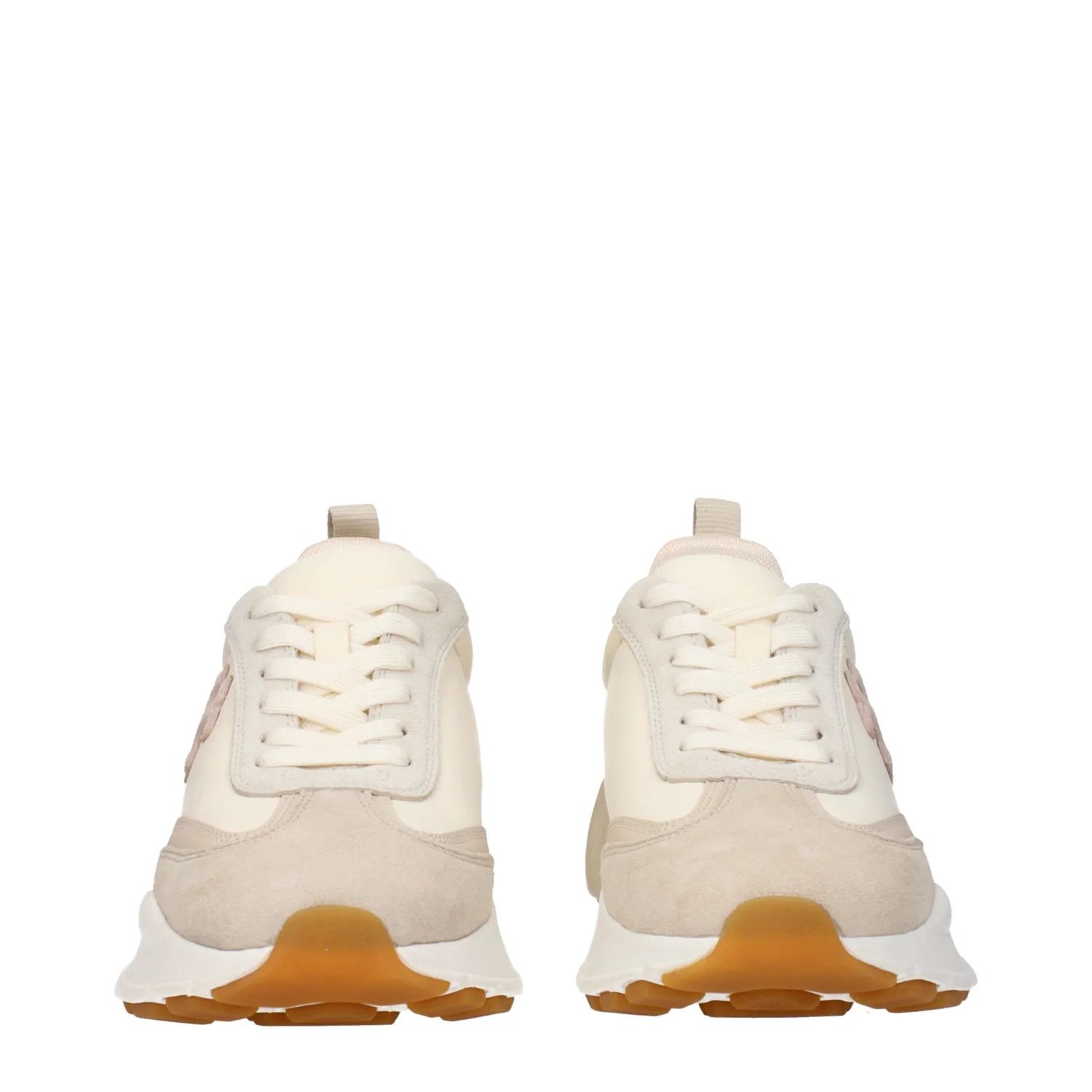 Tory Burch ob1o1e1124 Low-Top Sneakers in Beige & Cookie Size US 7 / IT 37 - 3 Thumbnail