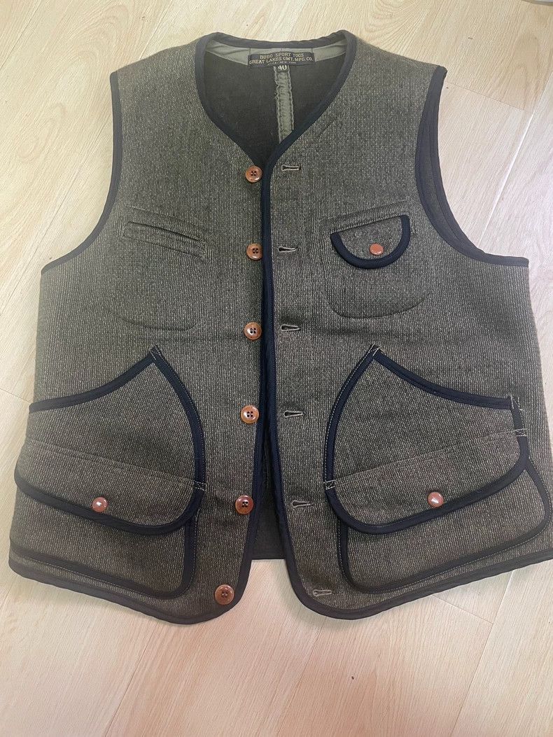 Freewheelers Freewheelers Freewheelers Wool hunting bbj vest Size US L / EU 52-54 / 3 - 1 Thumbnail