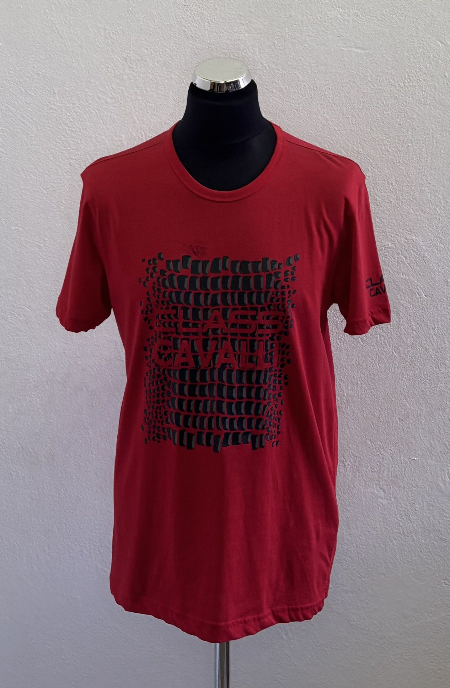 Just Cavalli Class Cavalli Red T-Shirt Large Size US L / EU 52-54 / 3 - 1 Thumbnail