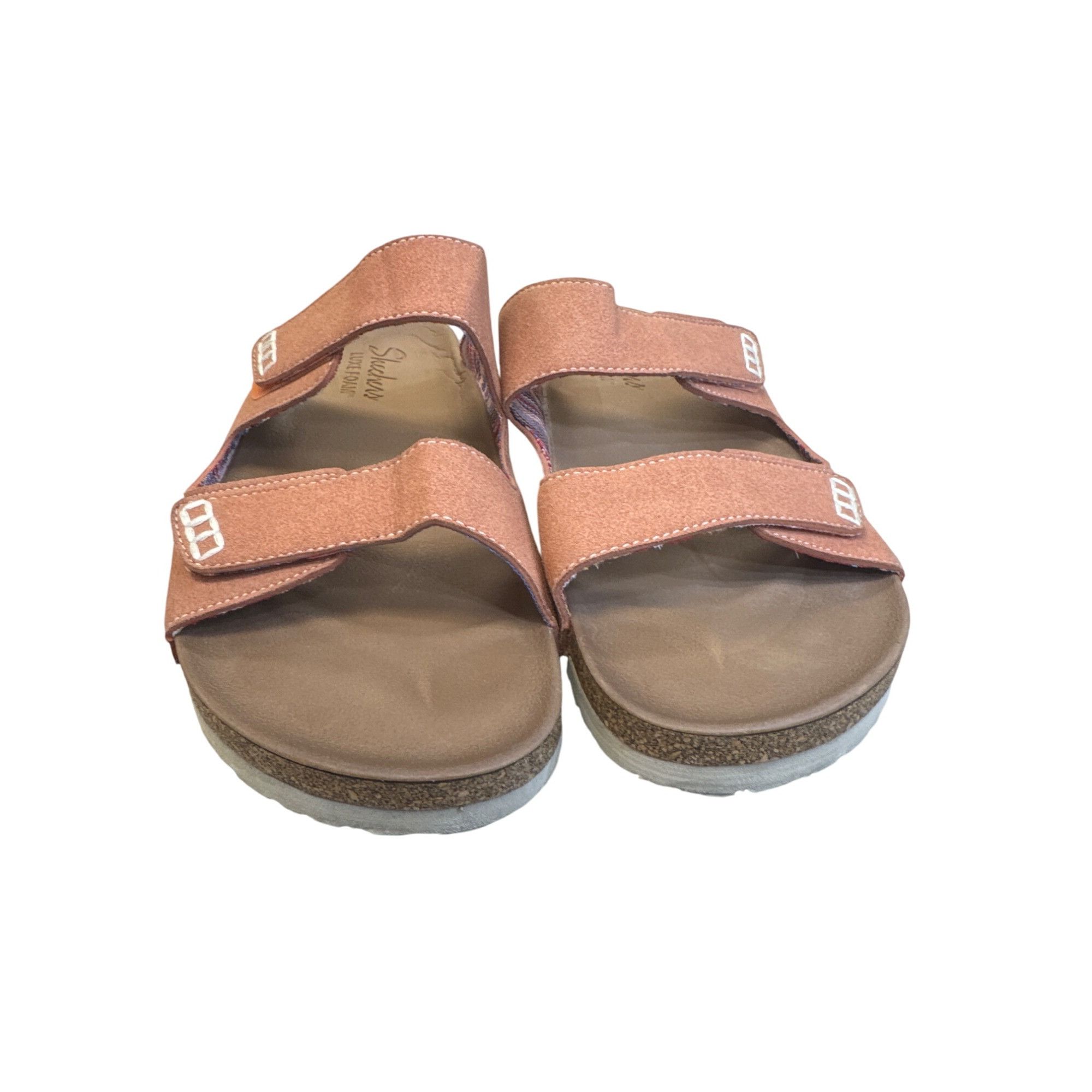 SKECHERS Skechers Mens Coral Granola Luxe Foam Sandals Size 10 SKU 82 Size US 10 / EU 43 - 5 Thumbnail