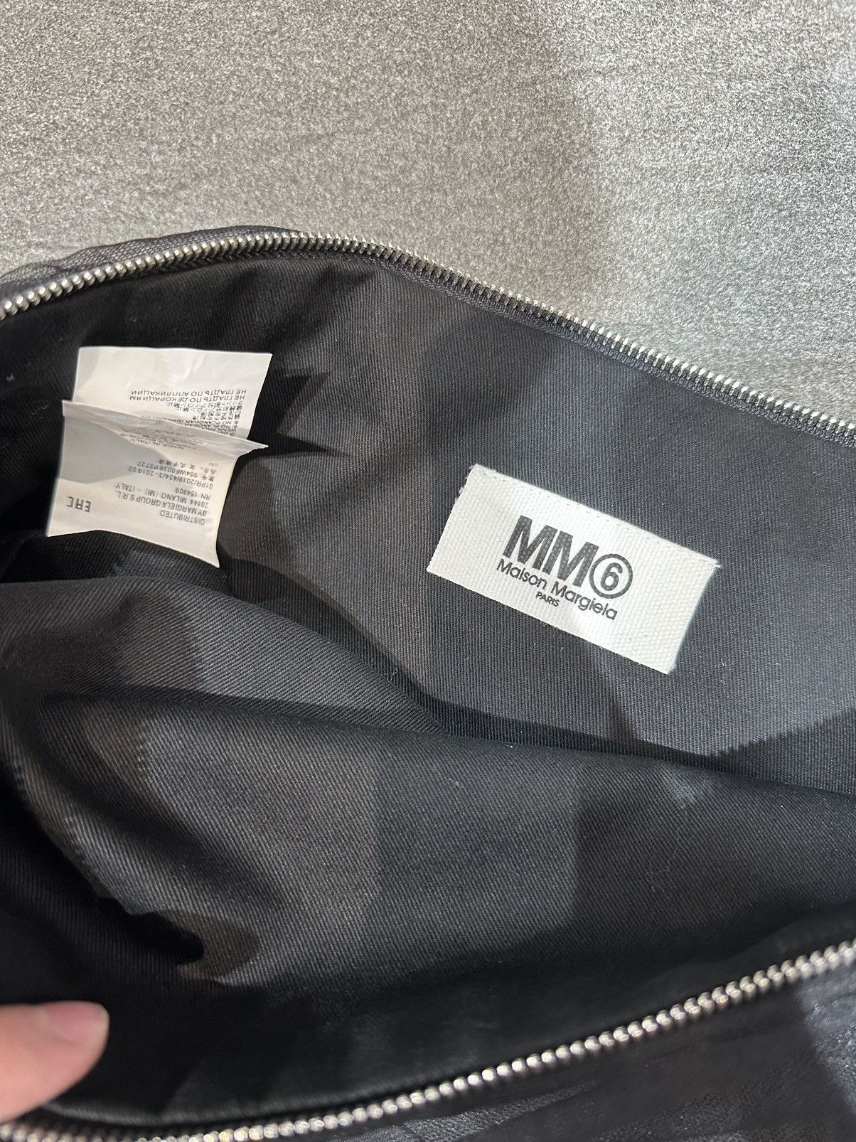 MM6 Mm6 Maison Margiela Tulle Clutch Bag Size ONE SIZE - 3 Thumbnail