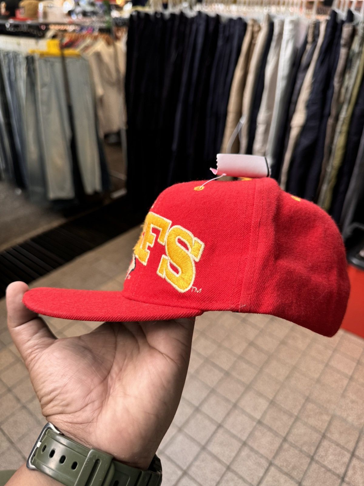 NFL × Starter × Vintage Vintage Kansas City Chiefs Pro Line Starter Size ONE SIZE - 2 Thumbnail