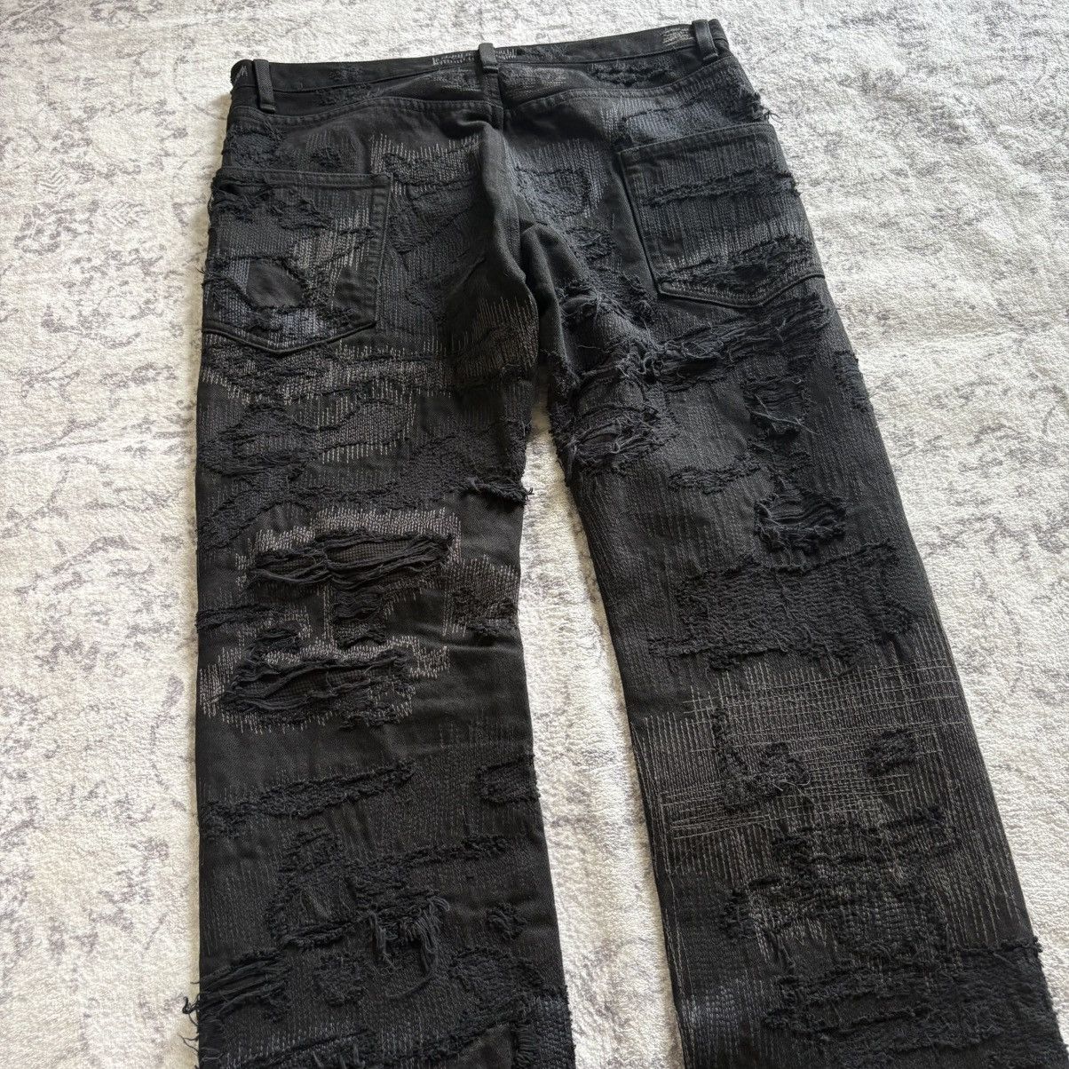 Undercover Undercover for ComplexCon Reissue 85 Denim Jeans Black | 3 Size US 32 / EU 48 - 9 Thumbnail