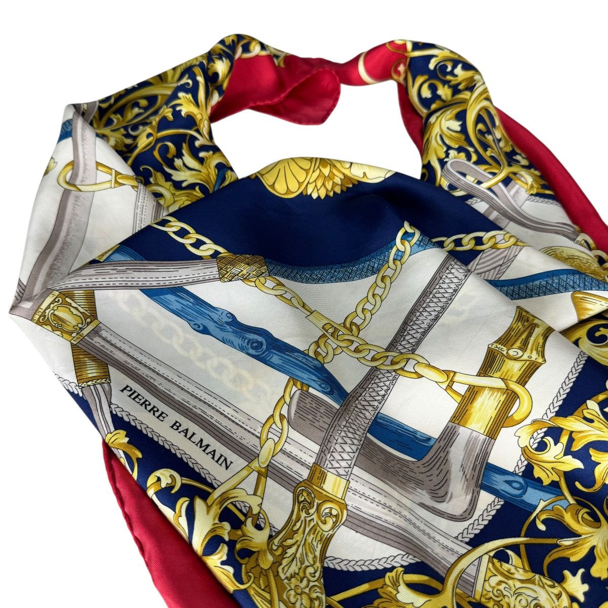 Pierre Balmain 🔥PIERRE BALMAIN BARAQUE ACANTHUS SCARF Size ONE SIZE - 4 Thumbnail
