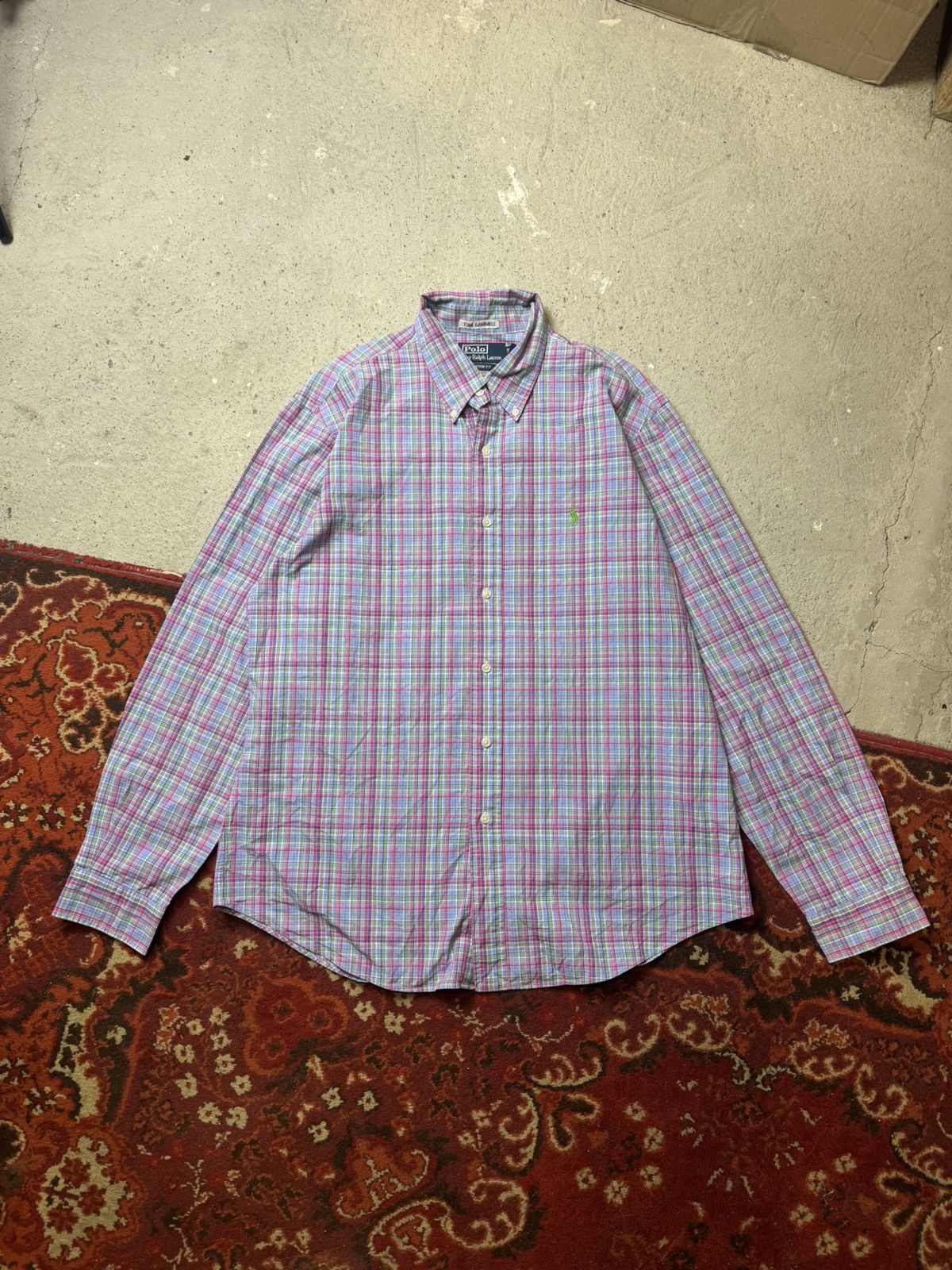 Polo Ralph Lauren × Ralph Lauren × Vintage Vintage 90s Polo Ralph Lauren Embroidered Button Up Y2K Size US L / EU 52-54 / 3 - 1 Thumbnail