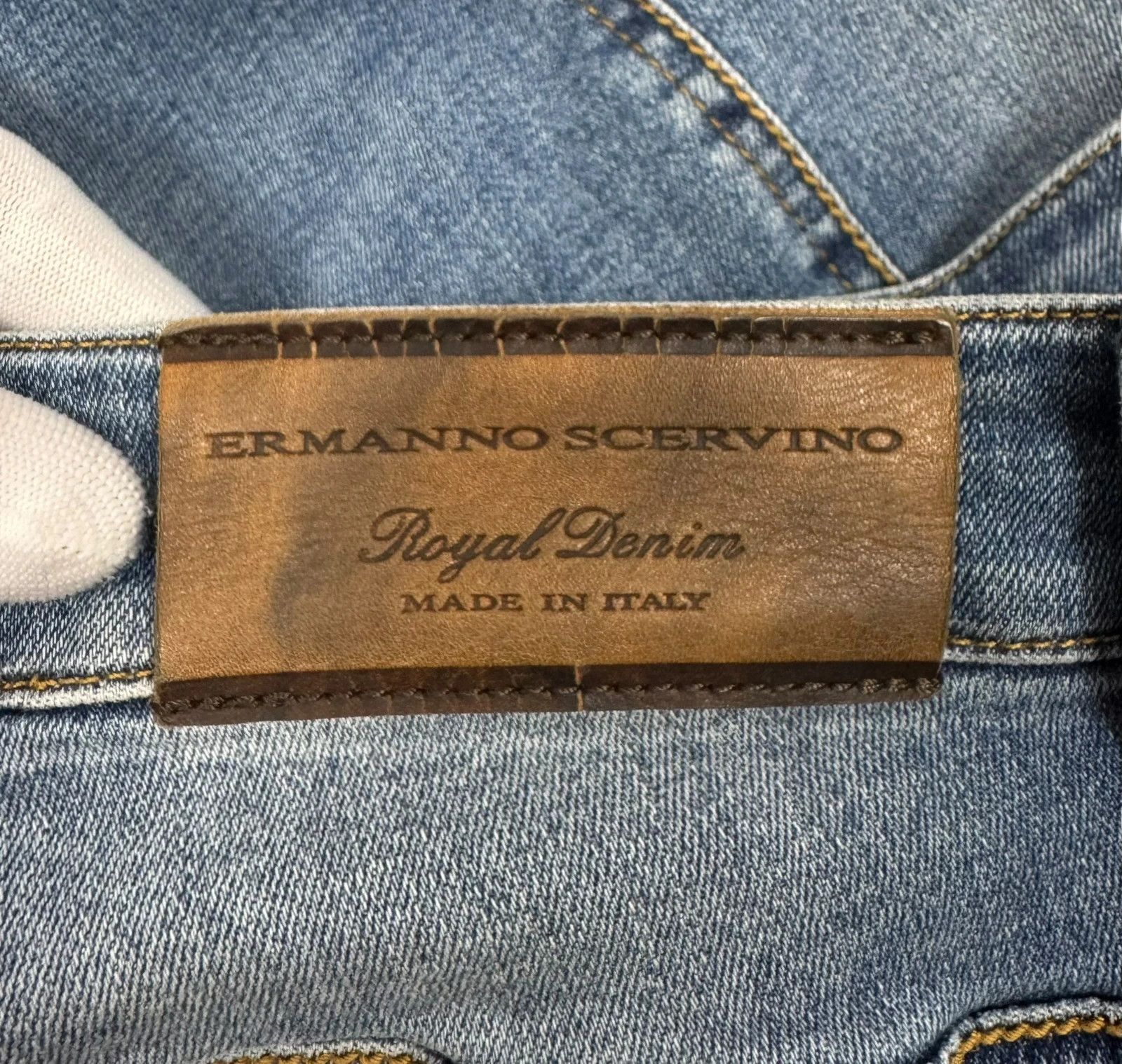 Ermanno Scervino Ermanno Scervino Royal Denim Boyfriend Jeans size 44 Size 30" / US 8 / IT 44 - 13 Thumbnail