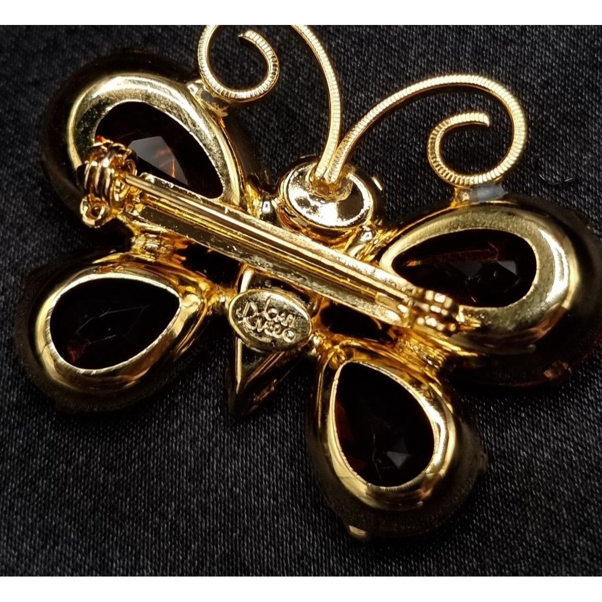 Joan Rivers Vintage Joan Rivers Signed Butterfly Brooch With Sparkling O Size ONE SIZE - 5 Thumbnail