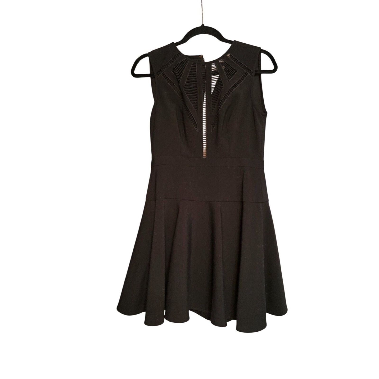 Bcbgmaxazria BCBG Max Azria Black Sleeveless Fit & Flare Dress Size 2 Size XS / US 0-2 / IT 36-38 - 6 Thumbnail