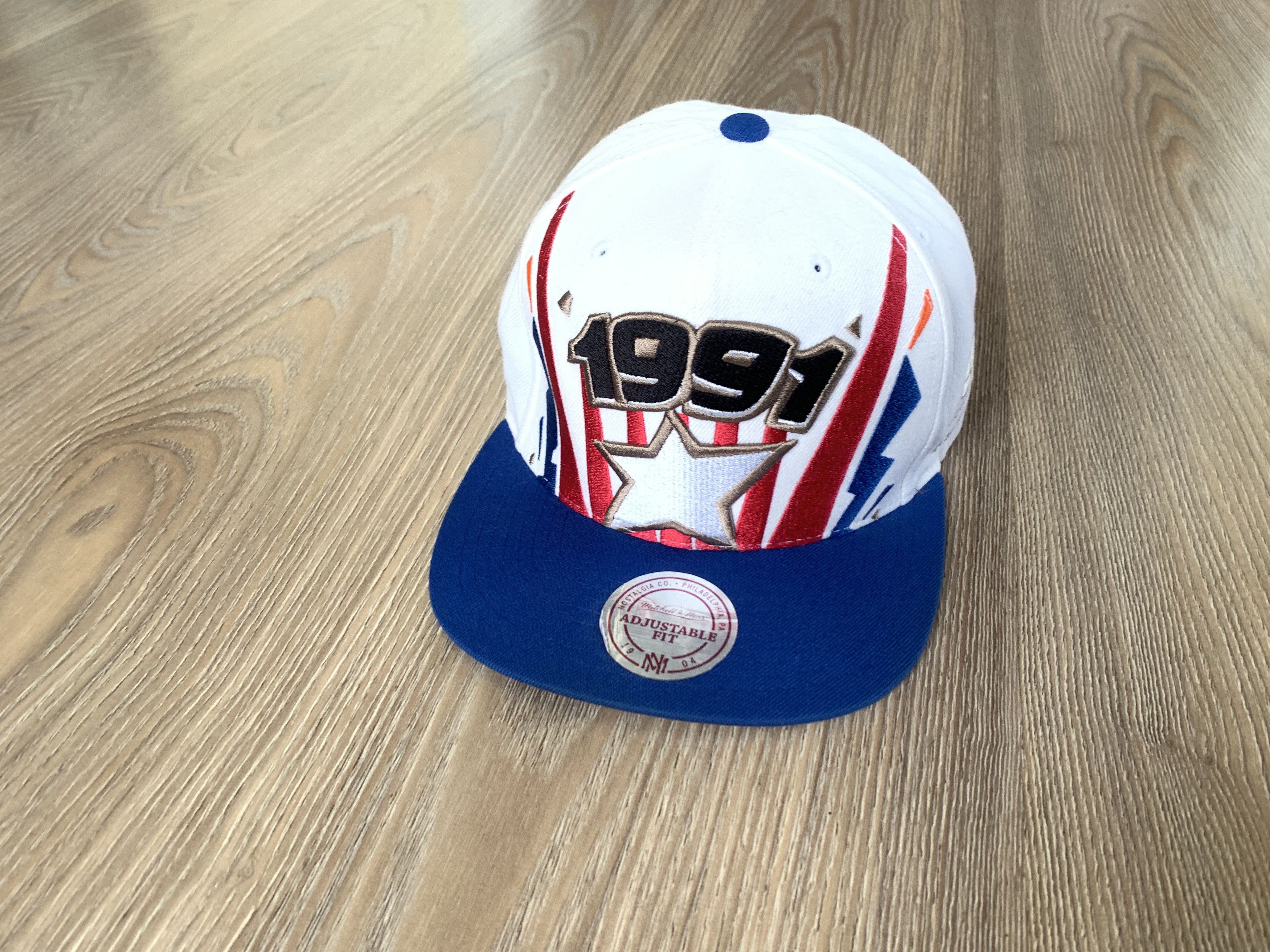 Mitchell & Ness Mitchell & Ness Ticket Burst Snapback All-Star White Size ONE SIZE - 2 Thumbnail