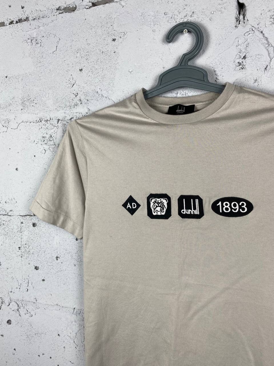 Alfred Dunhill Vintage Dunhill Luxury Rare Cotton Patch Logo T Shirt Size US S / EU 44-46 / 1 - 2 Thumbnail