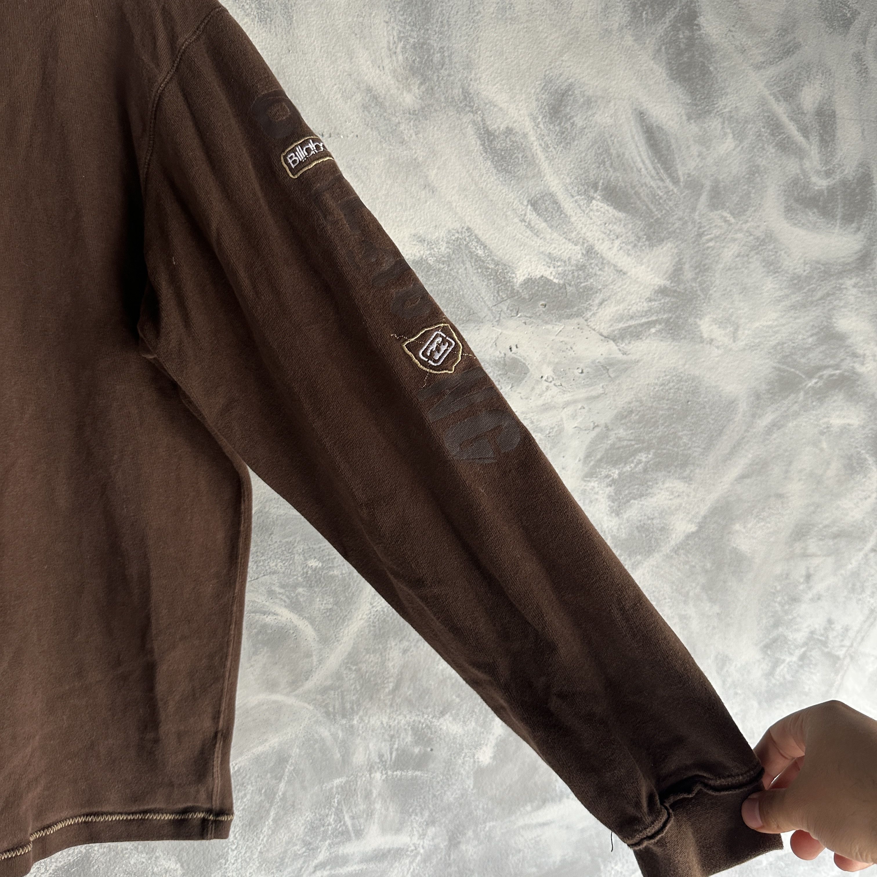 Billabong Vintage Billabong Sweater Mens Sleeve Hits Y2K Graphic Surf Size US XL / EU 56 / 4 - 9 Thumbnail