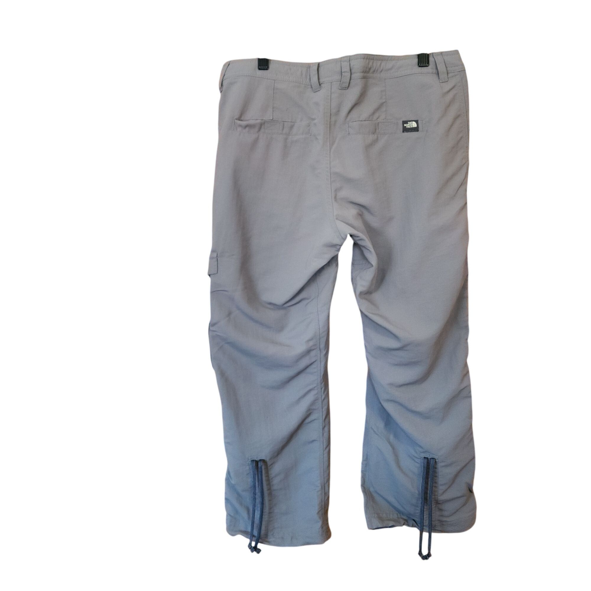 Other The North Face Women Sz 6 Gray Crop Hiking Outdoor Logo Pant Size 28" / US 6 / IT 42 - 2 Thumbnail