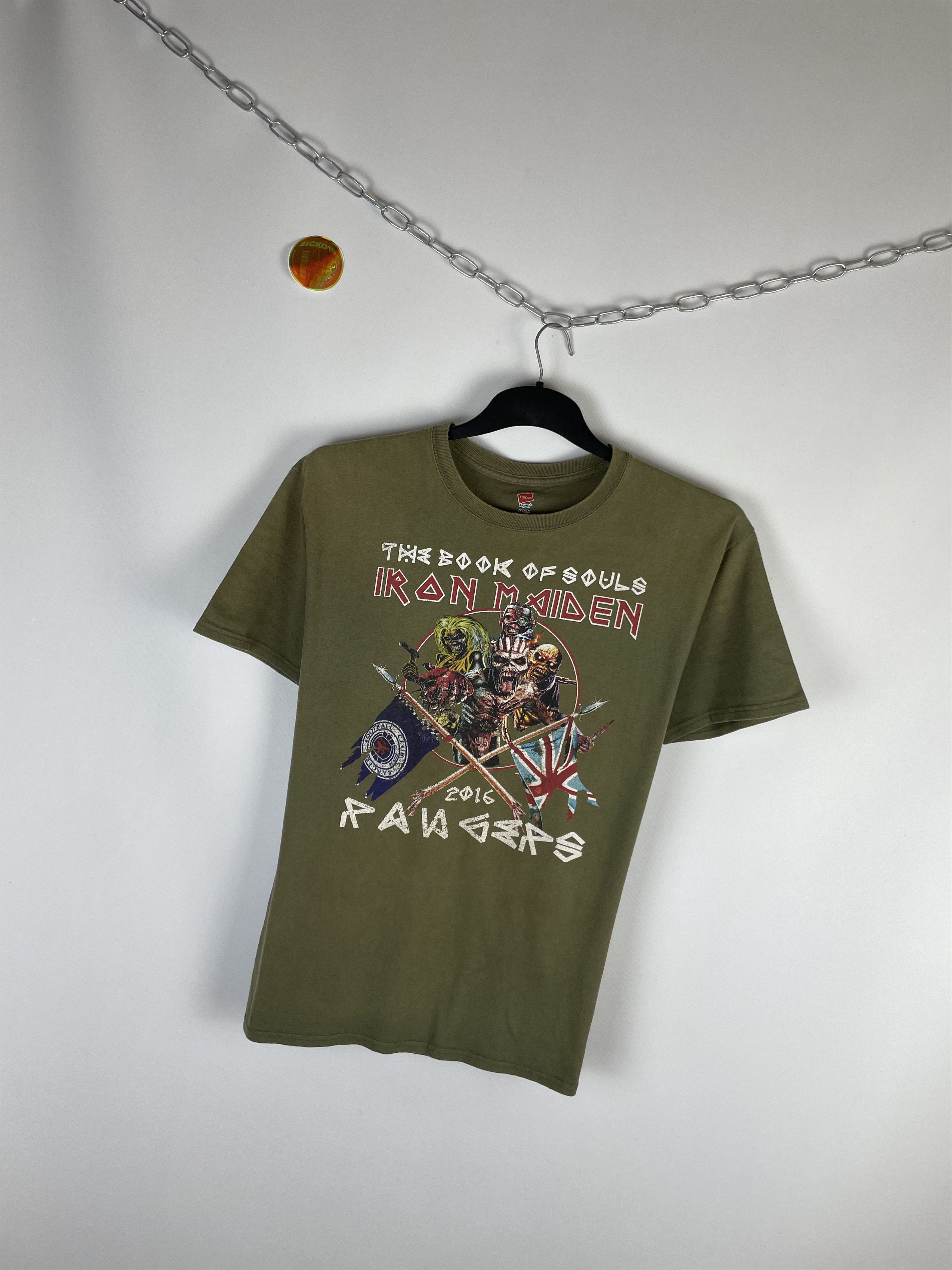 Band Tees × Iron Maiden × Vintage 2016 Iron Maiden T-Shirt tour Size US M / EU 48-50 / 2 - 2 Thumbnail