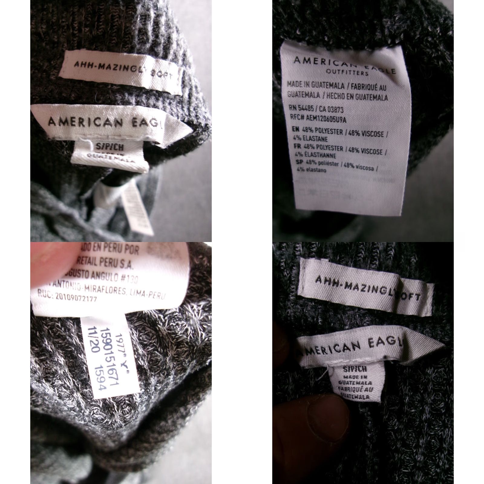 American Eagle Outfitters AMERICAN EAGLE Sweatpants Women Small Gray Jogger Athleisure Cozy Tapered Size 28" / US 6 / IT 42 - 8 Thumbnail