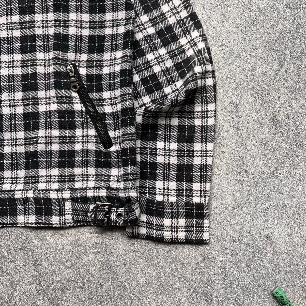 In The Attic In The Attic Bikers Jacket Plaid Ramones Style Size US M / EU 48-50 / 2 - 5 Thumbnail
