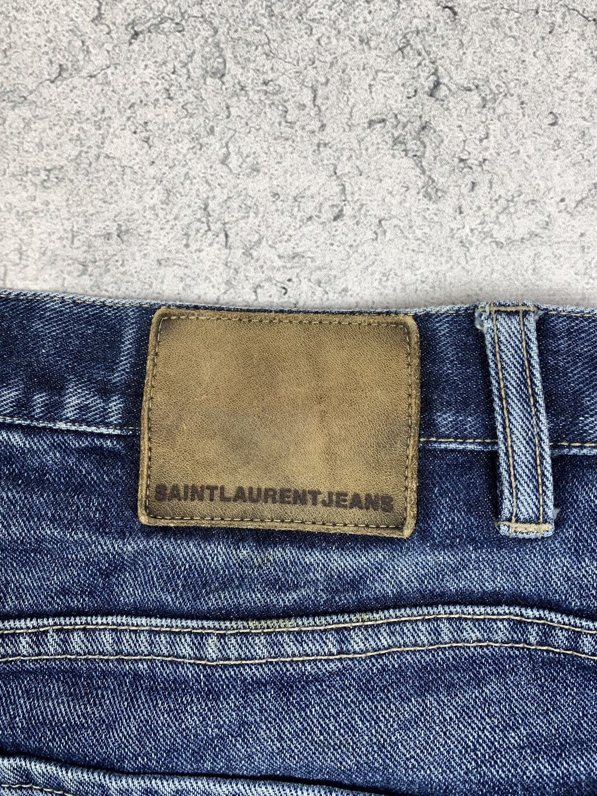 Yves Saint Laurent Saint Laurent Vintage YSL Denim Mens Jeans Size 36 Size US 36 / EU 52 - 8 Thumbnail