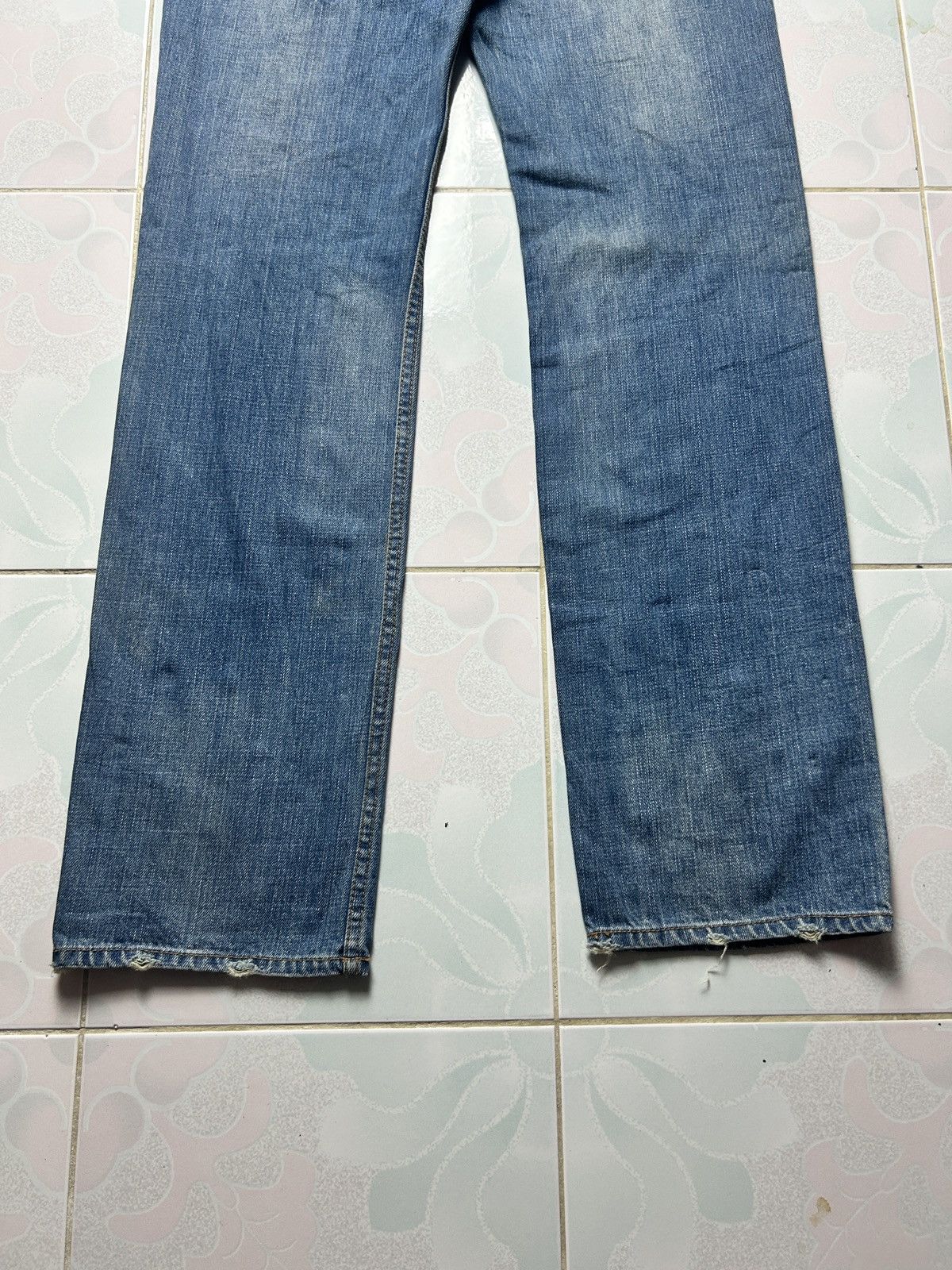 Beauty Beast × Japanese Brand Vintage Double Waist Dominate Handcrafted Japan Denim Jeans Size US 34 / EU 50 - 3 Thumbnail