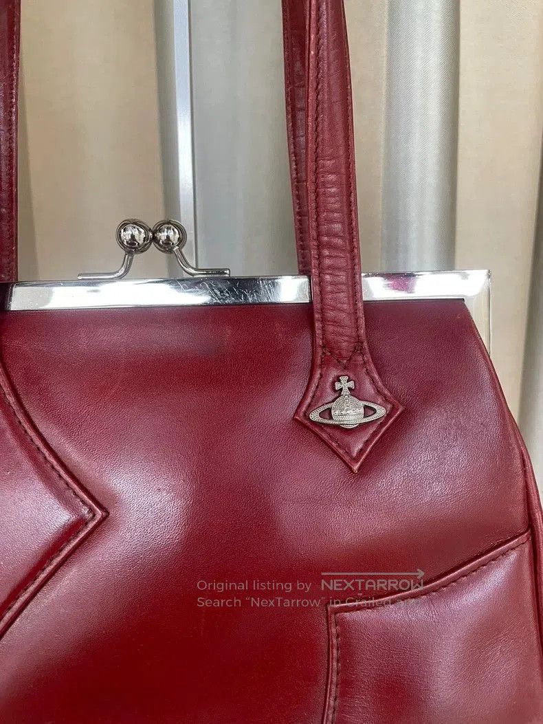 Vivienne Westwood Vivienne Westwood Burgundy Shoulder Bag. Size ONE SIZE - 2 Thumbnail