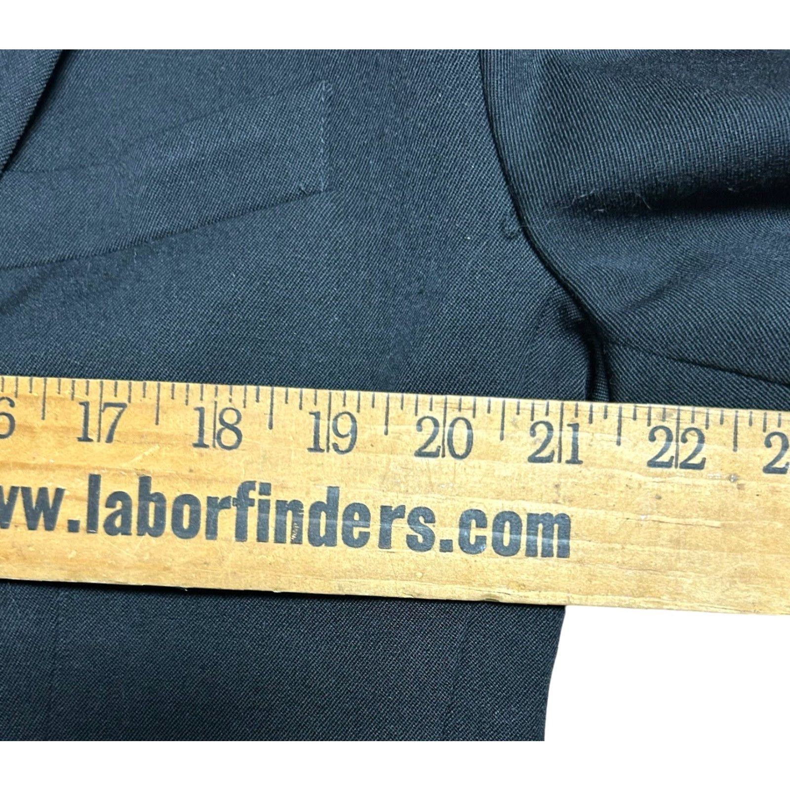 Lands' End VINTAGE Lands’End Direct Merchants Blazer Jacket Women Black 100% Wool Sz 16 USA Size XXL / US 16-18 / IT 52-54 - 7 Thumbnail