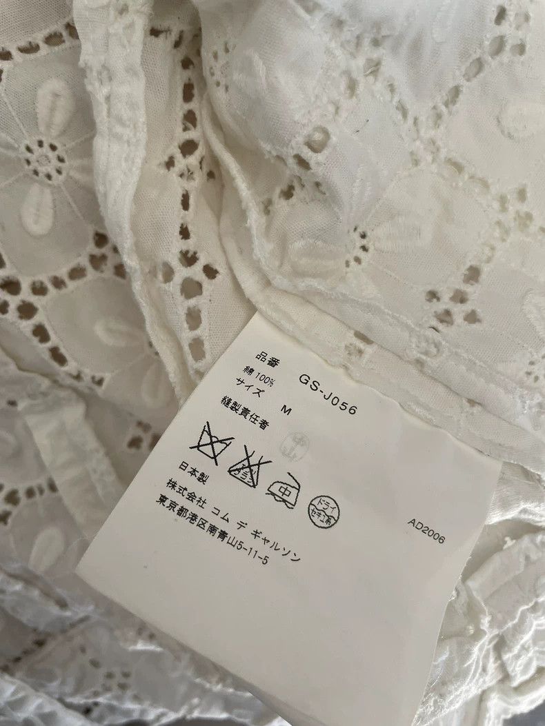 Comme des Garcons Comme des Garcons Full-body flower embroidery hollow ingot Size M / US 6-8 / IT 42-44 - 7 Thumbnail
