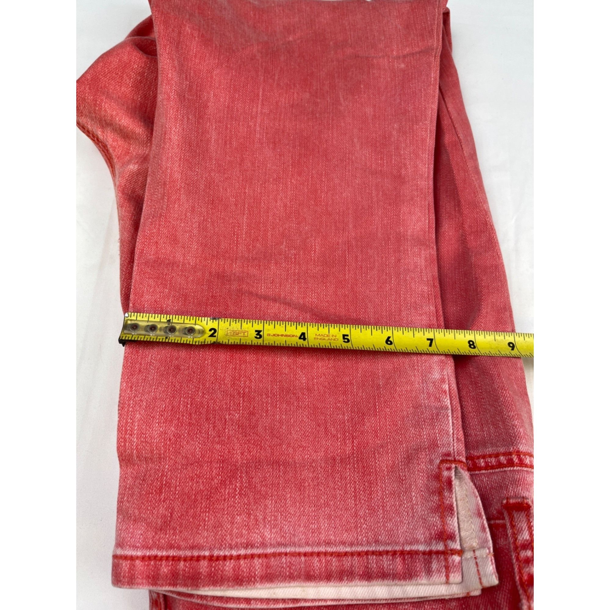 Other Chicos Platinum Denim Women's Pink Jeans Cropped Size 32 x 2 Size 32" / US 10 / IT 46 - 7 Thumbnail