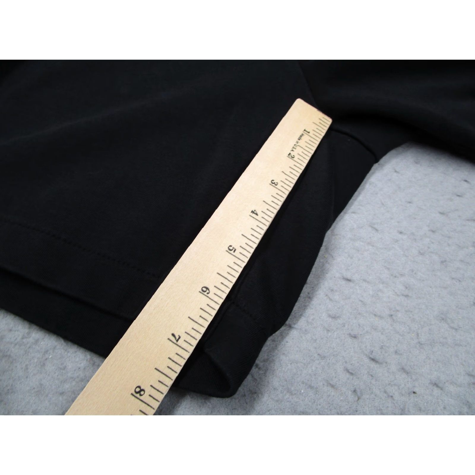 A.P.C. VINTAGE A.P.C. Shorts Mens Large Black Lounge Sweat Casual Cotton French Paris Logo Casual Travel Size US 33 - 7 Thumbnail