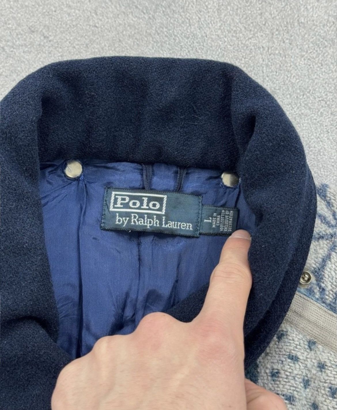 Polo Ralph Lauren Vintage Polo Ralph Lauren Winter Duffle Coat Sz L Size US L / EU 52-54 / 3 - 3 Thumbnail