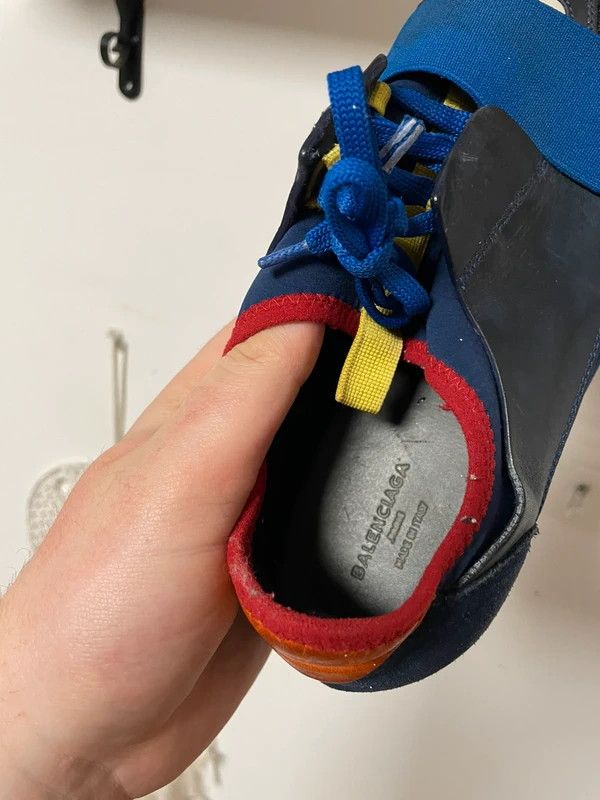 Balenciaga Balenciaga Multicolor Mesh And Leather Race Runner Low Size US 6 / EU 39 - 2 Thumbnail