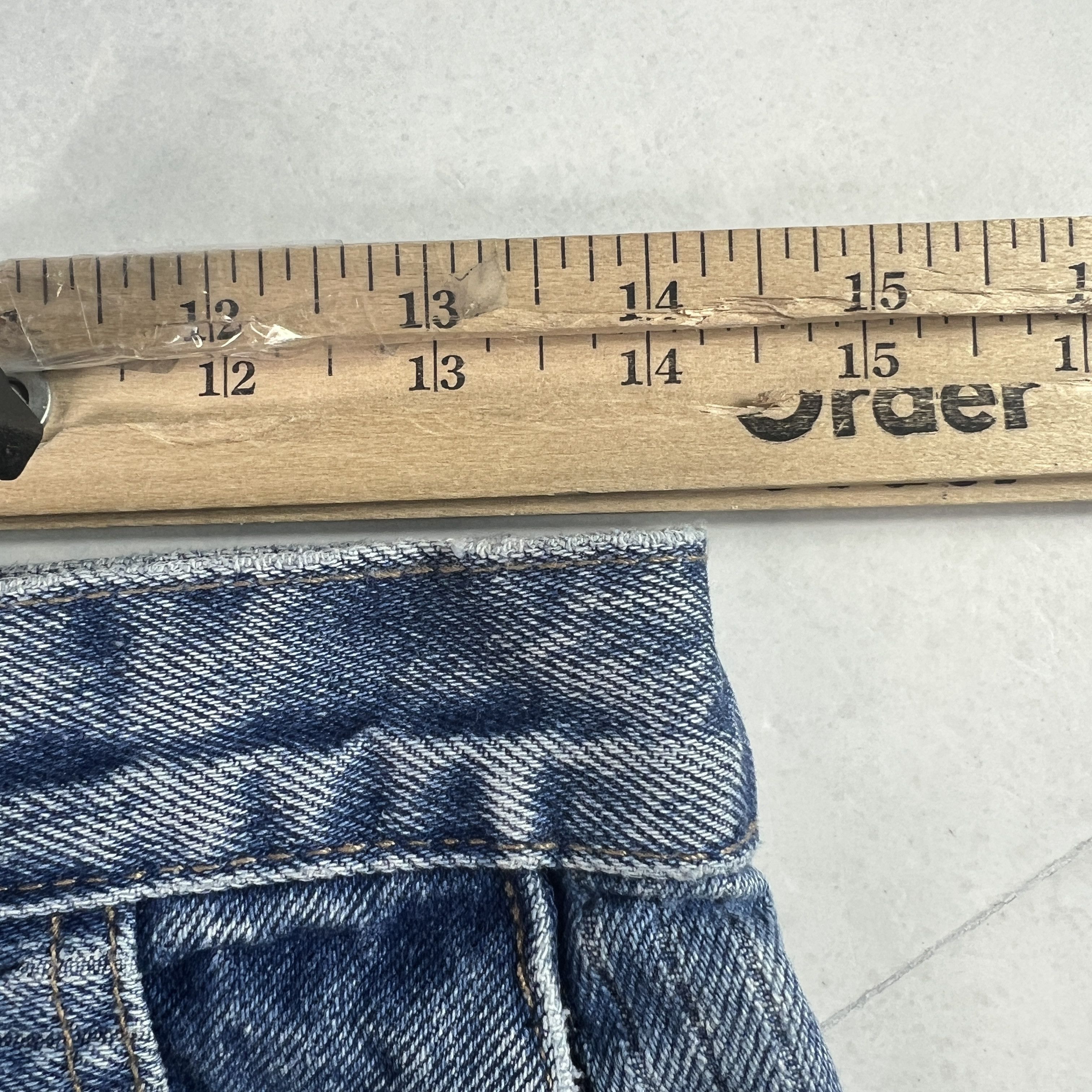 Calvin Klein VTG 80s Calvin Klein Jeans High Rise Tapered Blue Denim Size 28" / US 6 / IT 42 - 22 Thumbnail