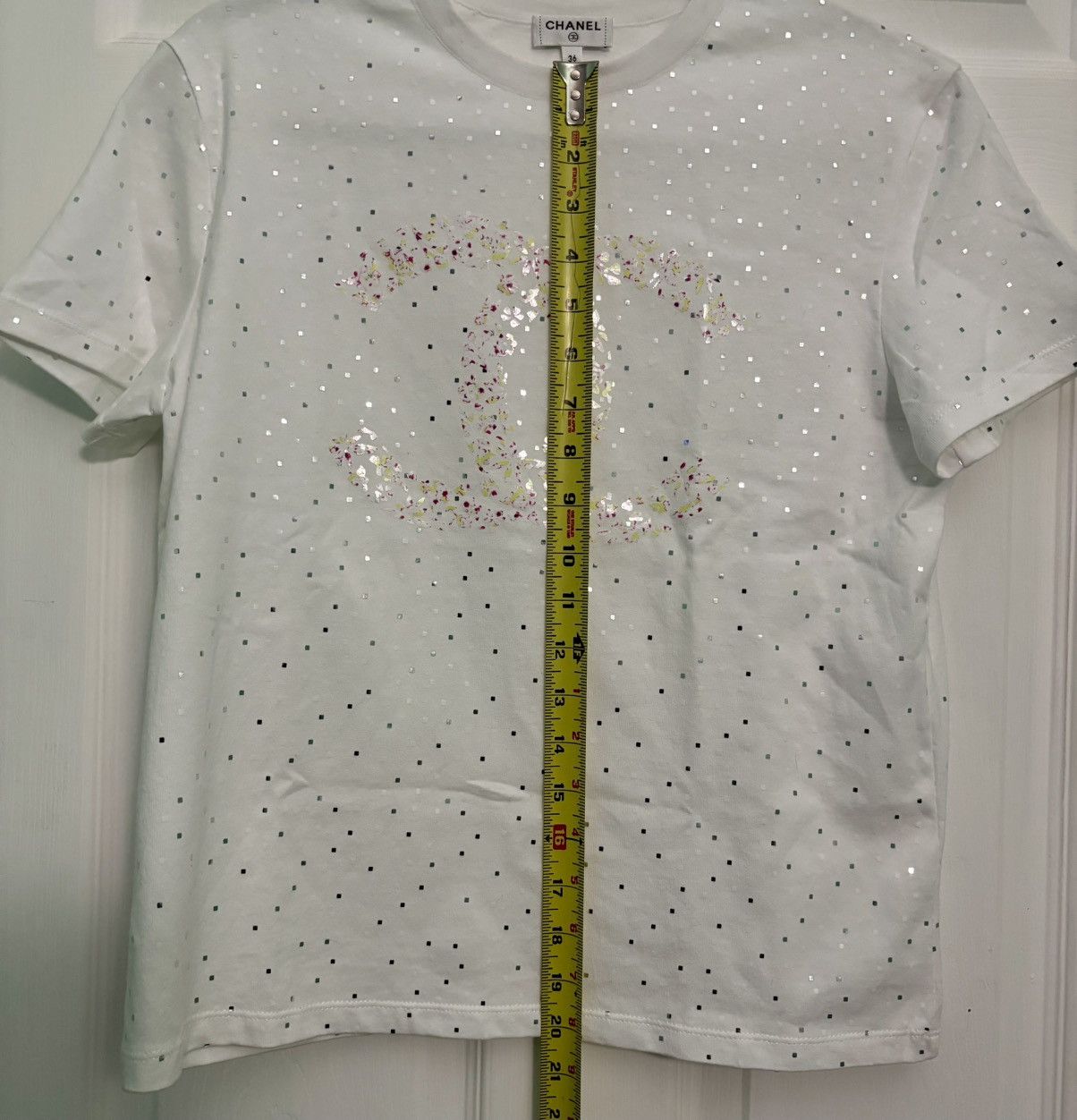 Chanel $4,000 CHANEL CC Floral Monogram Top Confetti. Exclusive! Size XS / US 0-2 / IT 36-38 - 8 Thumbnail