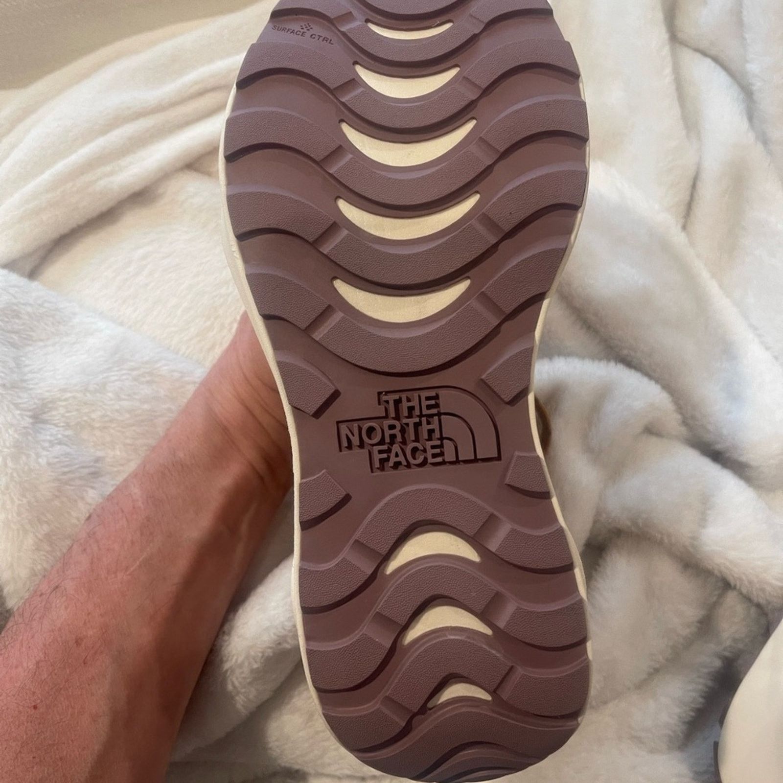 The North Face The North Face Tan Lace Up Boots with High Top Design Size US 9.5 / IT 39.5 - 6 Thumbnail