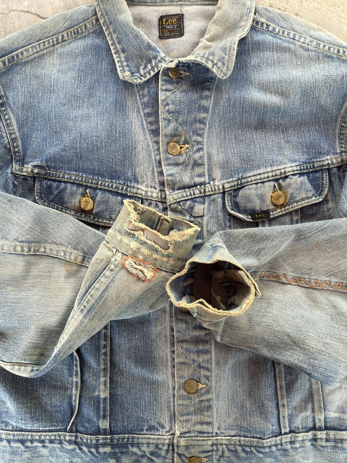 Lee × Levi's Vintage Clothing × Vintage True Vintage 1960s Lee Riders Jacket Size US M / EU 48-50 / 2 - 4 Thumbnail