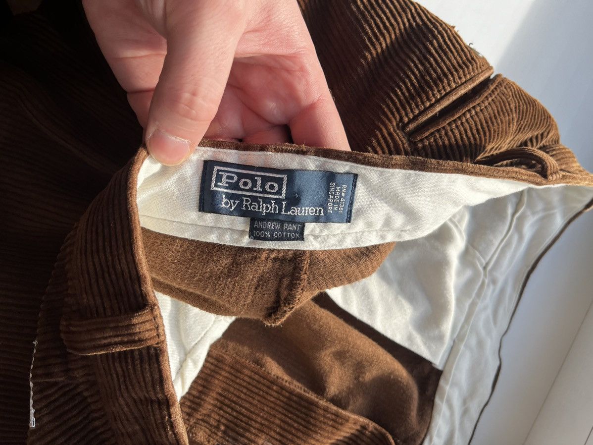 Polo Ralph Lauren Polo Ralph Lauren velvet pants vintage Size US 38 / EU 54 - 15 Thumbnail