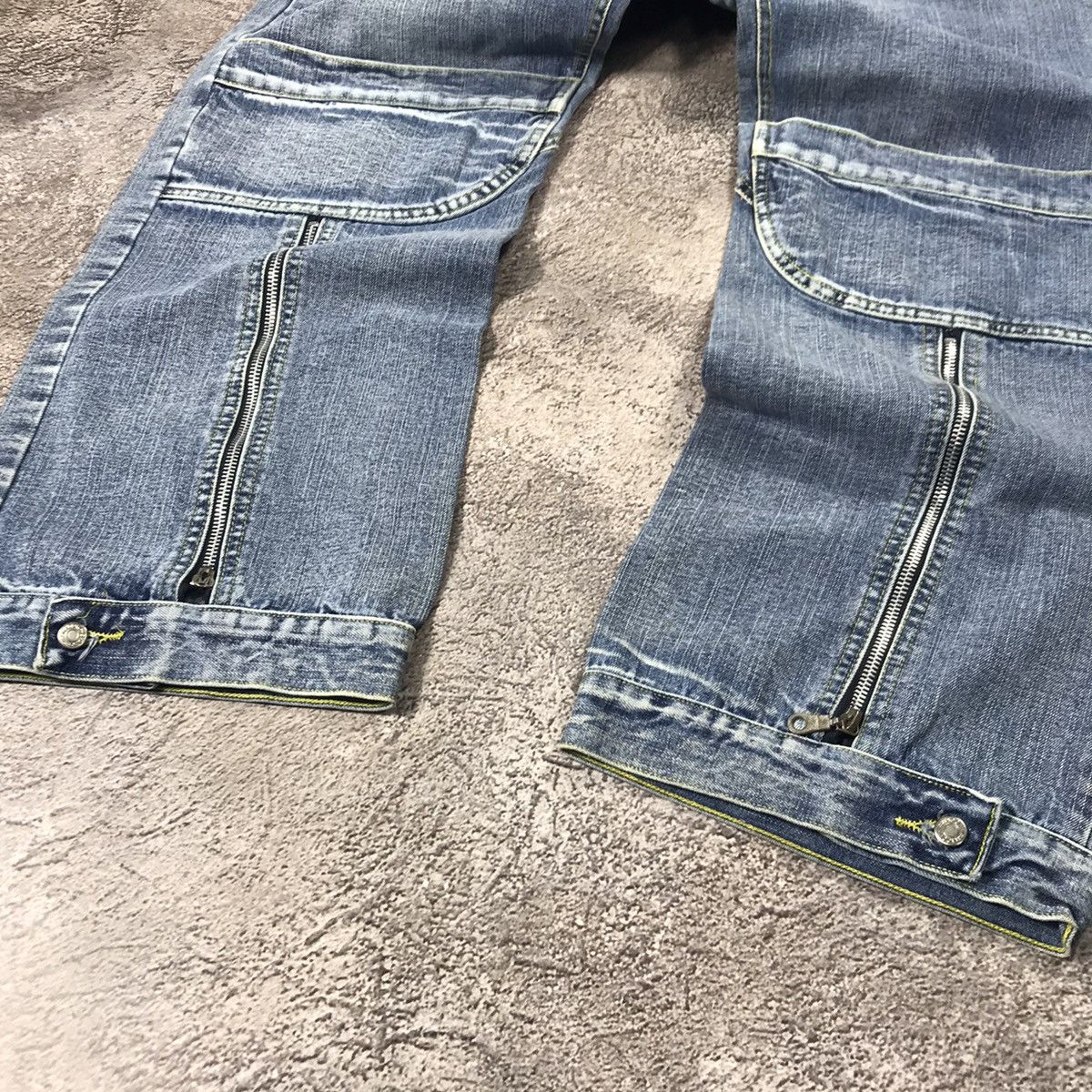 Vintage Vintage 90s Baggy Distressed Jeans Grunge Skate Thrashed 36 Size US 36 / EU 52 - 3 Thumbnail