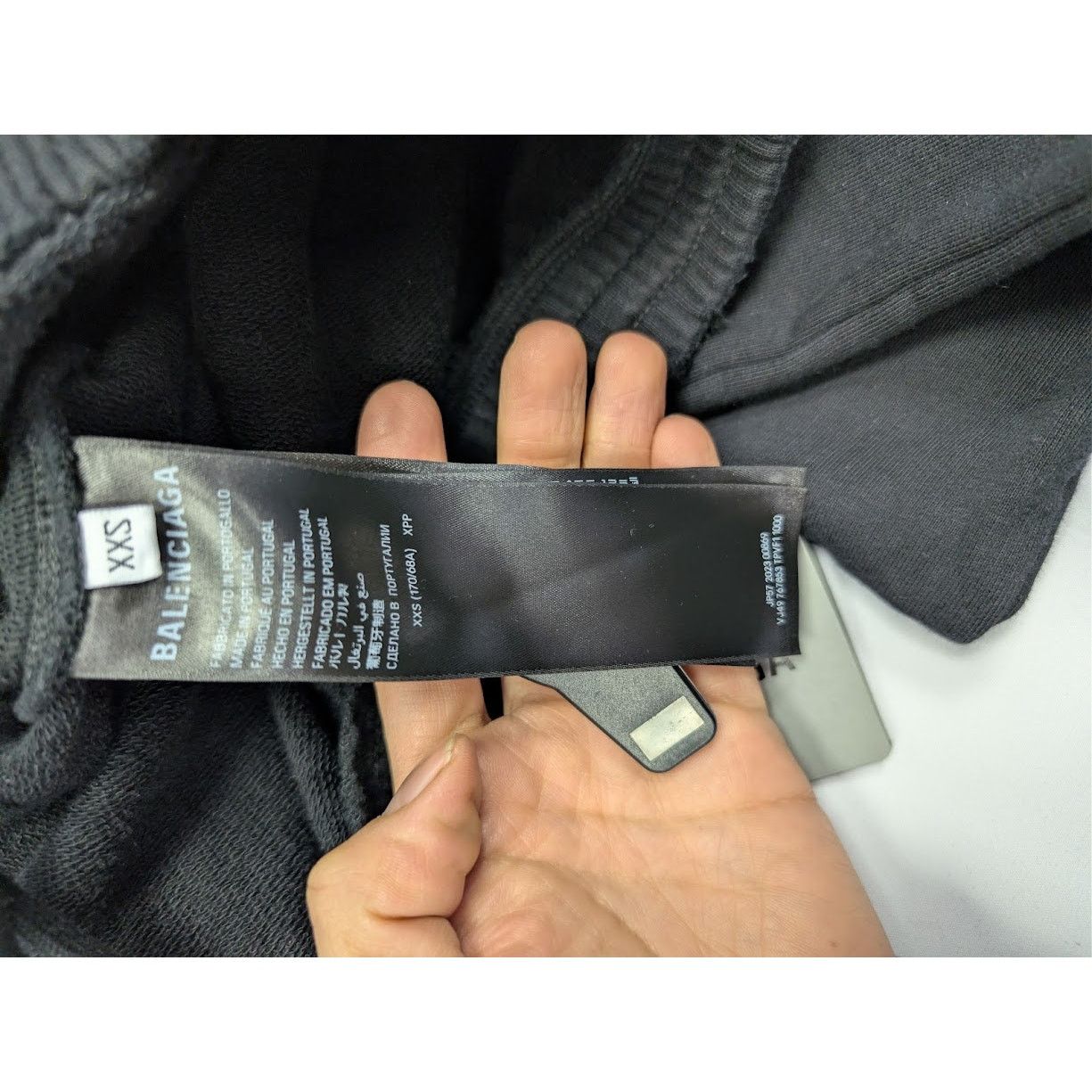 Balenciaga o1rshd1 Top League Med Moll Baggy Pants in Black Size US 28 / EU 44 - 17 Thumbnail