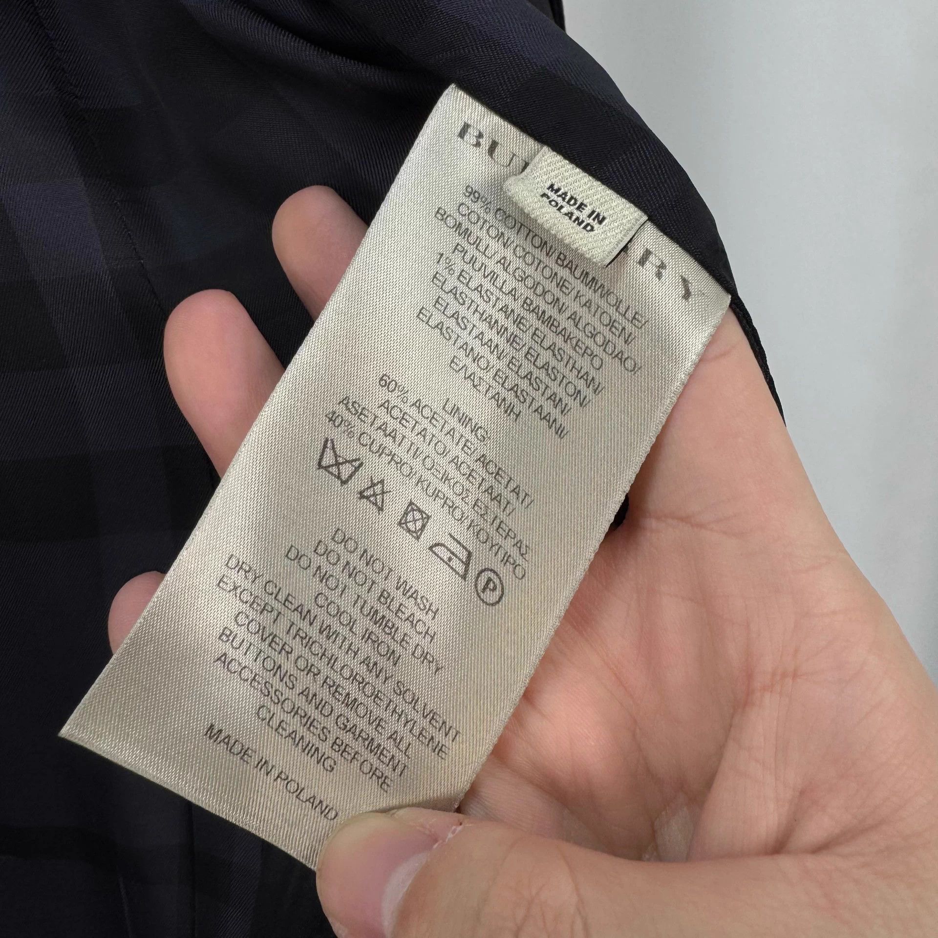 Burberry Burberry Double-Breasted Trench UK10 Collar/Cuffs Faded Size M / US 6-8 / IT 42-44 - 8 Thumbnail