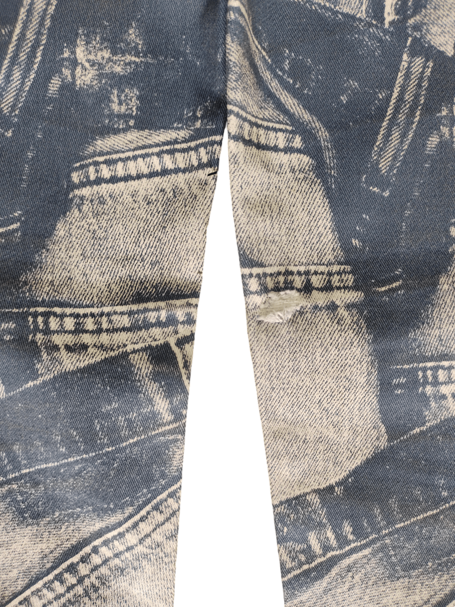 Maison Margiela Rare Vintage Maison Margiela Printed Skinny Pants Size 27" / US 4 / IT 40 - 13 Thumbnail