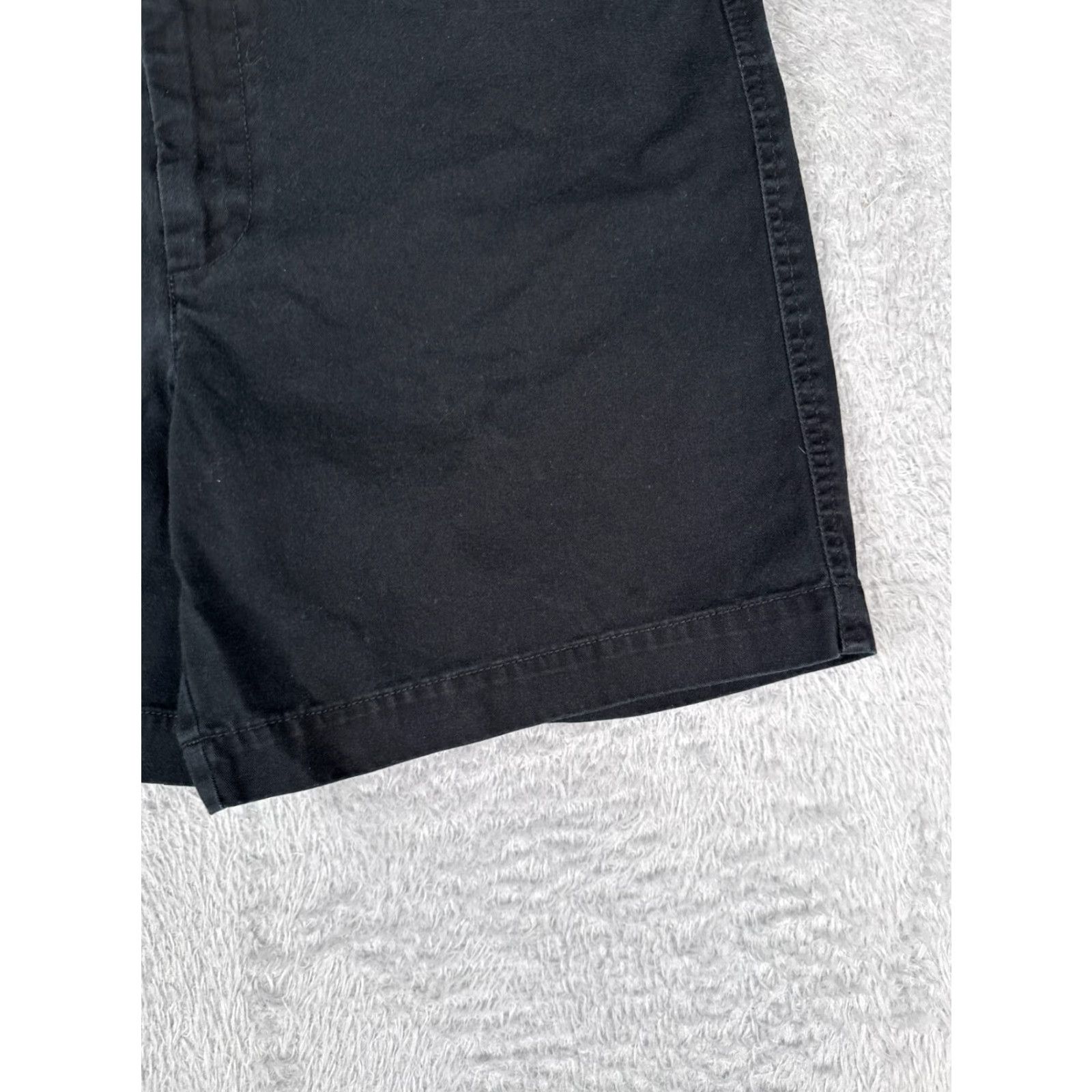 Ralph Lauren Lauren Ralph Lauren Women's Shorts 14P Black Twill Chino Hiking Activewear Size 36" / US 14 / IT 50 - 2 Thumbnail