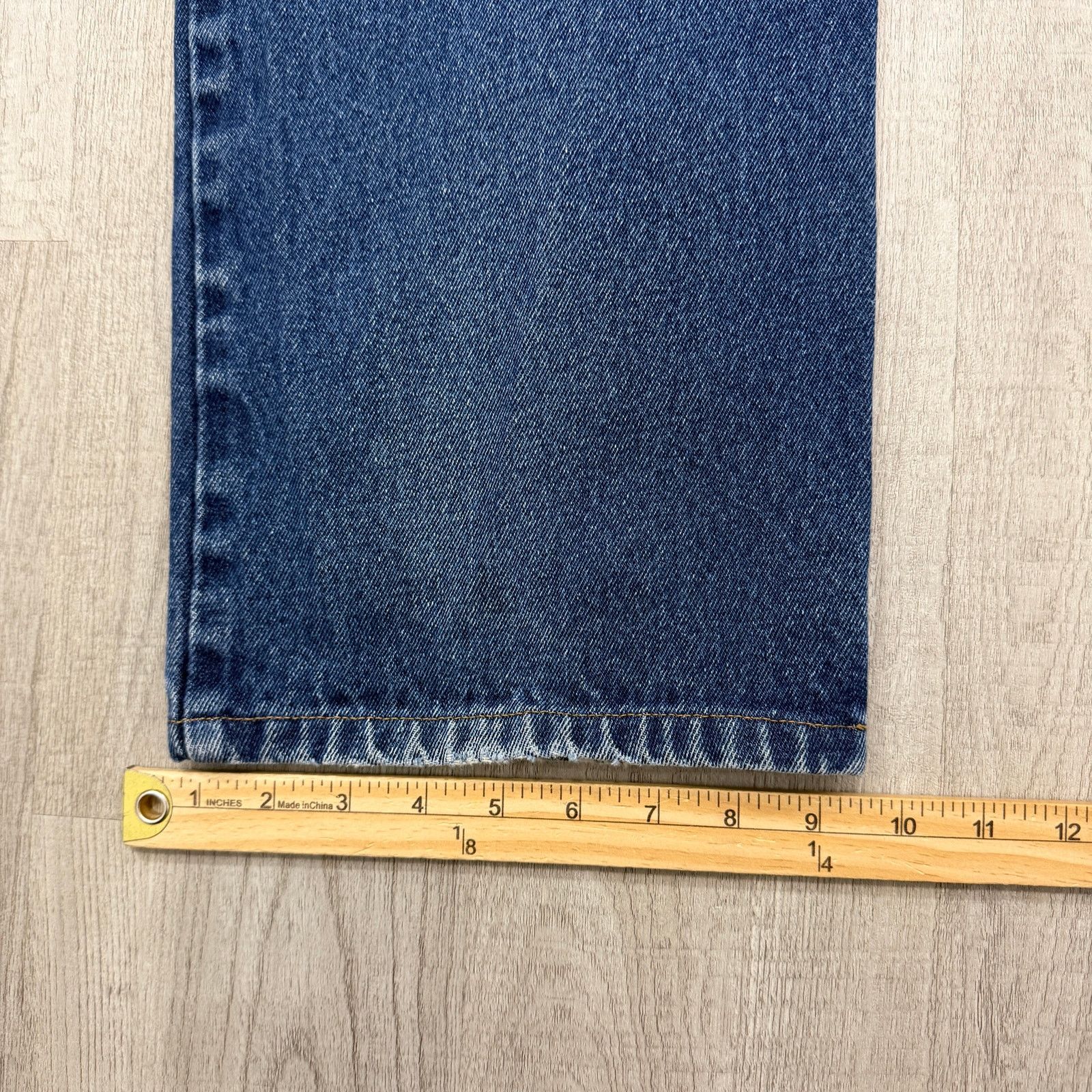 Vintage Vintage Faded Jeans Men's 36x27 Blue Denim Western Grunge Size US 36 / EU 52 - 10 Thumbnail