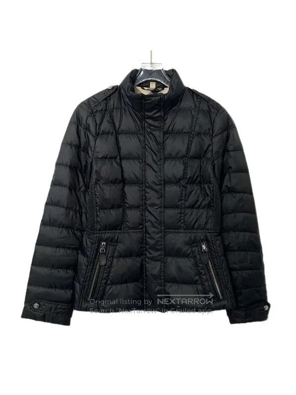 Burberry Burberry Black Nylon Women's Down Jacket. Size S / US 4 / IT 40 - 1 Thumbnail